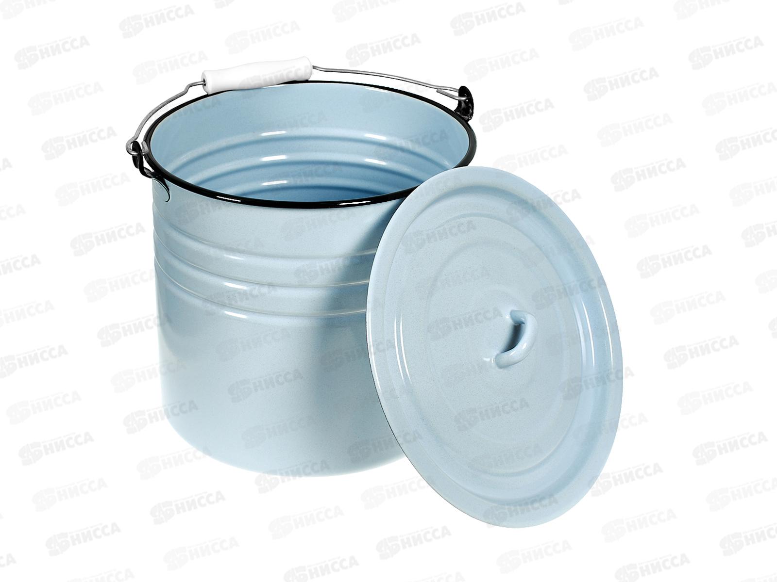 Ведро 12л с крышкой с рисунком 20-1224/4 *2