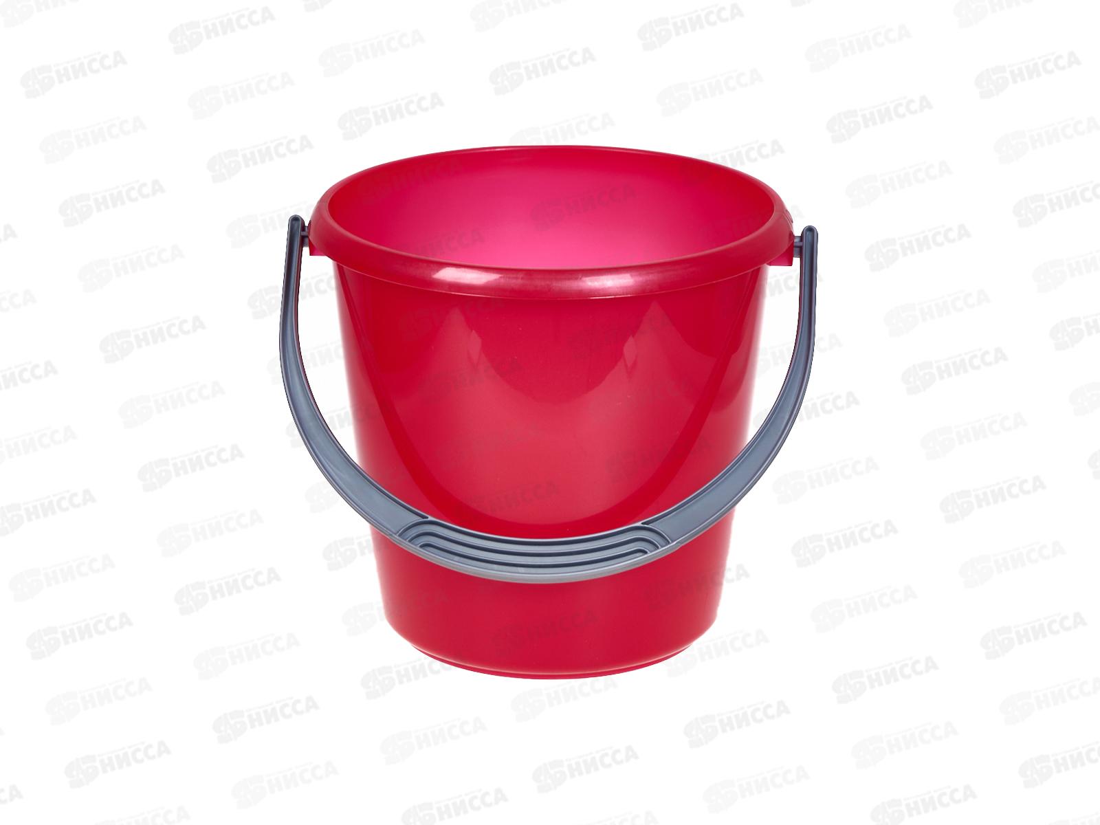 Ведро 3л без крышки Соло С630 красное *19