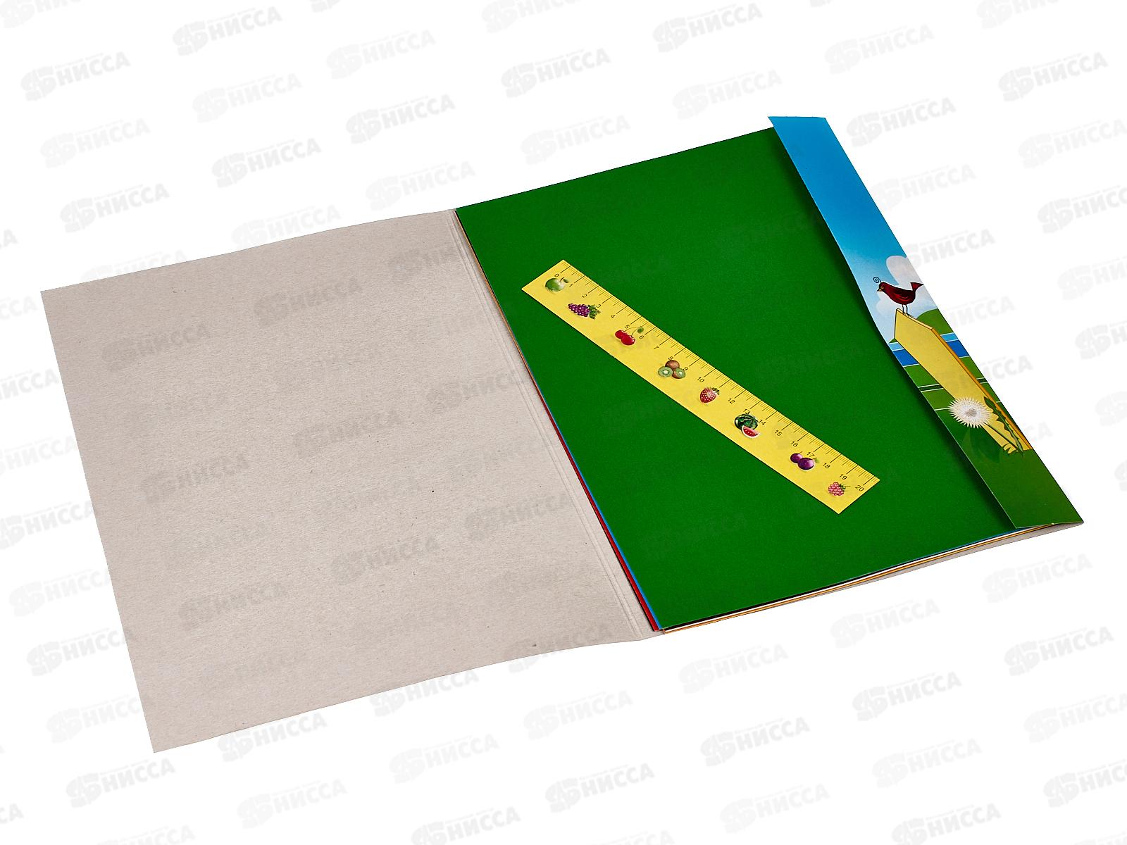 Цветной картон ЛХ А4 8 листов 8цветов Антошка, НКЦ201 *30