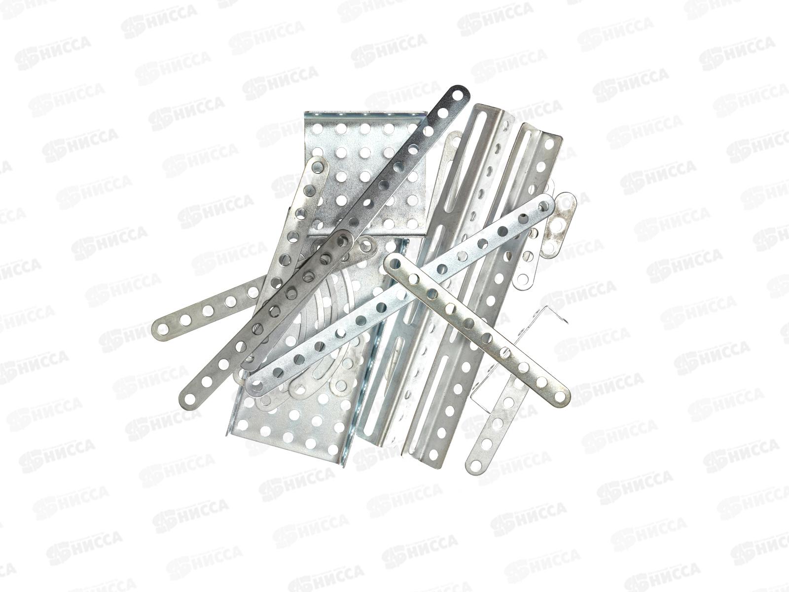 Конструктор металлический №8 для уроков труда (72 элемента ) 00848 *20