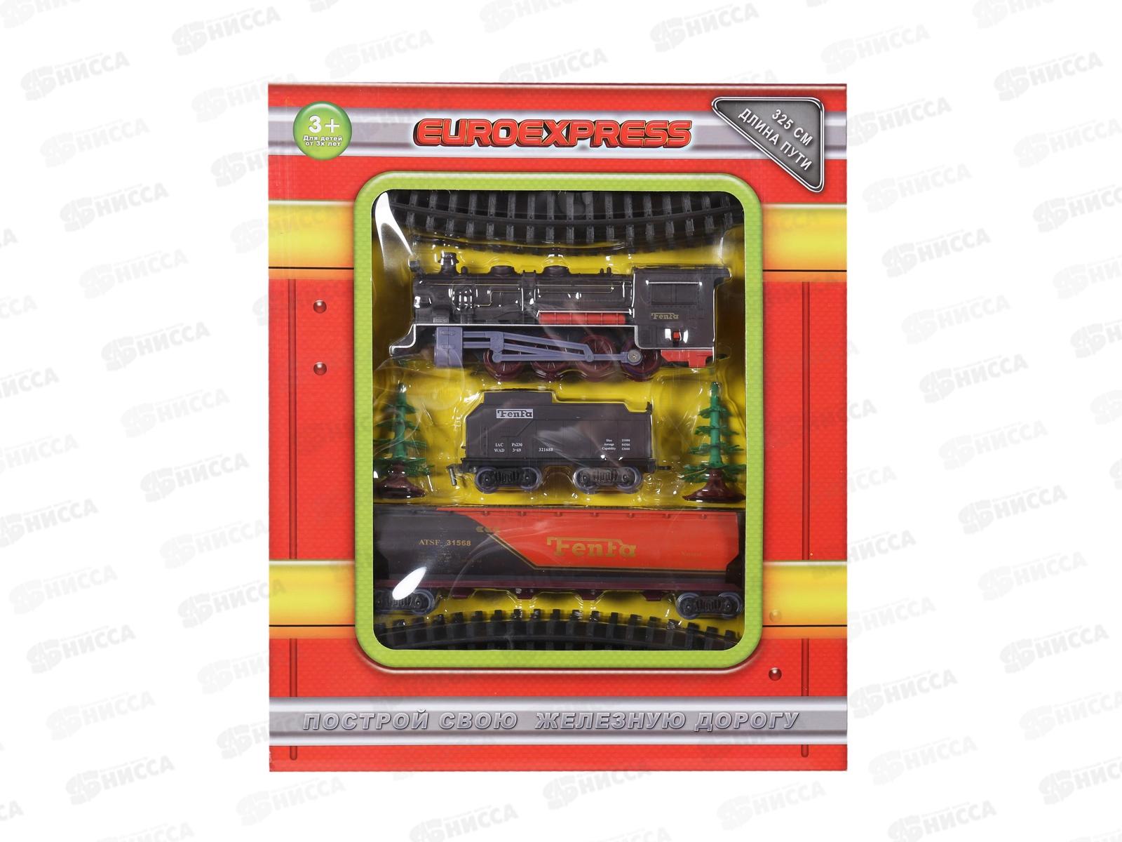 Железная дорога 1601А-5А EUROEXPRESS 325см на батарейках *12 гб