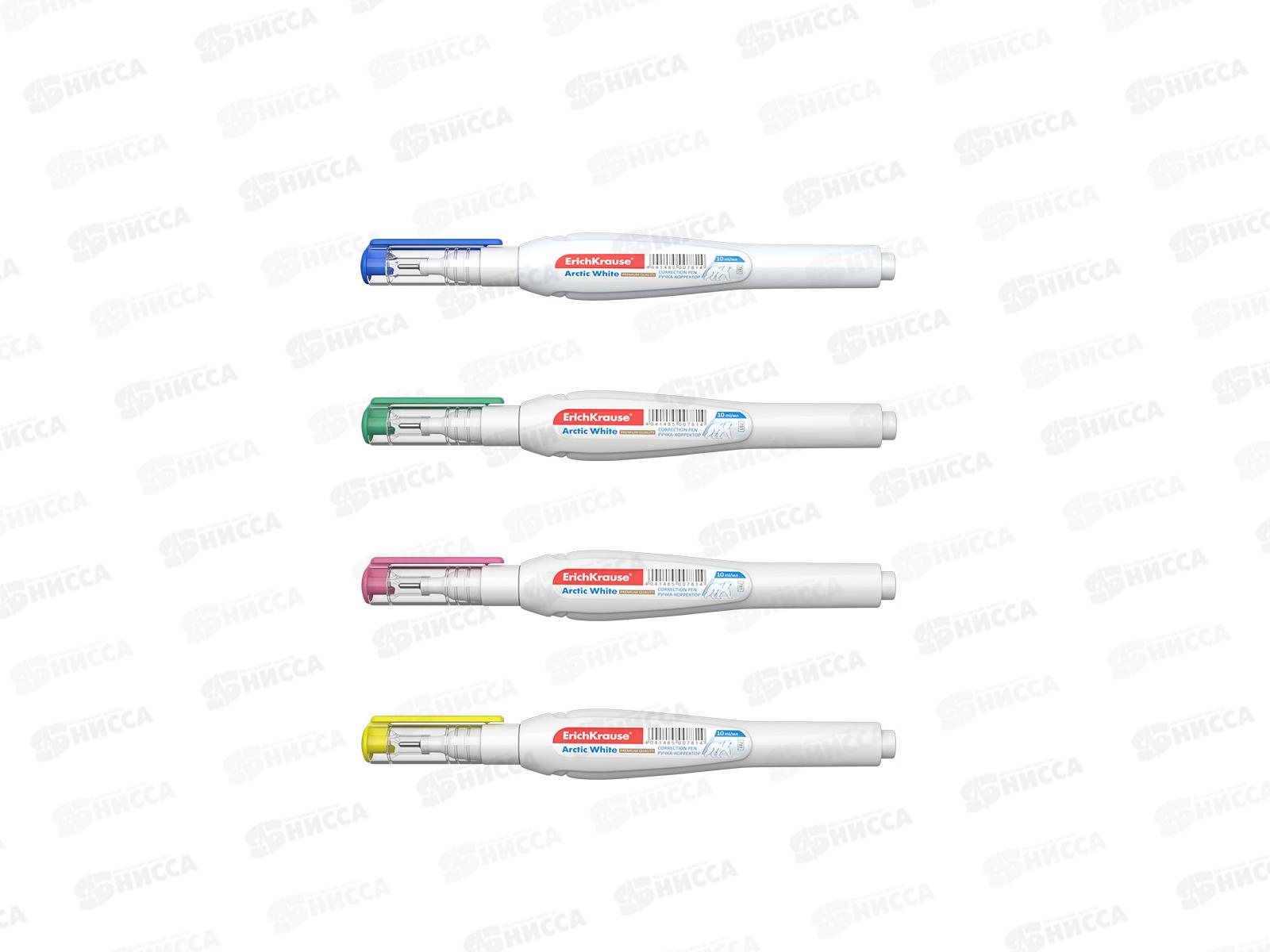 Корректирующий карандаш EK 10мл, Arctic White, металлический наконечник, 781 *12/396