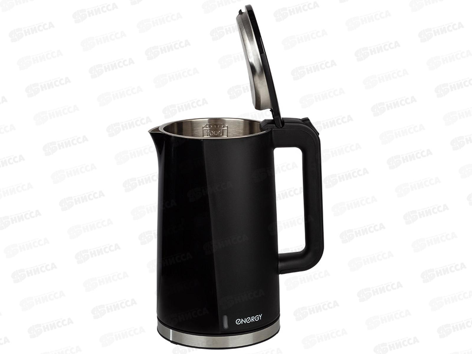 Чайник электрический E-208 черный