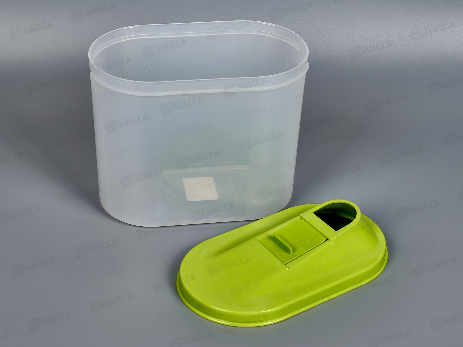 Банка для сыпучих продуктов 1,5 овальная   294С *24