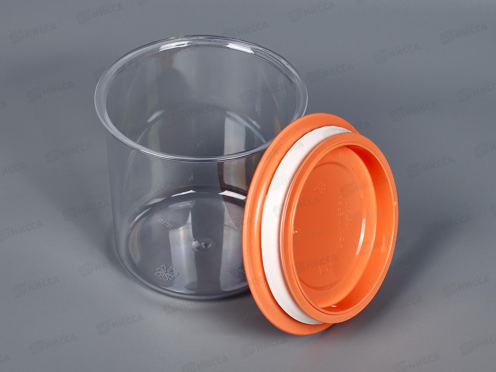 Банка 0,6л для сыпучих продуктов с вакуумной крышкой 29701С *48