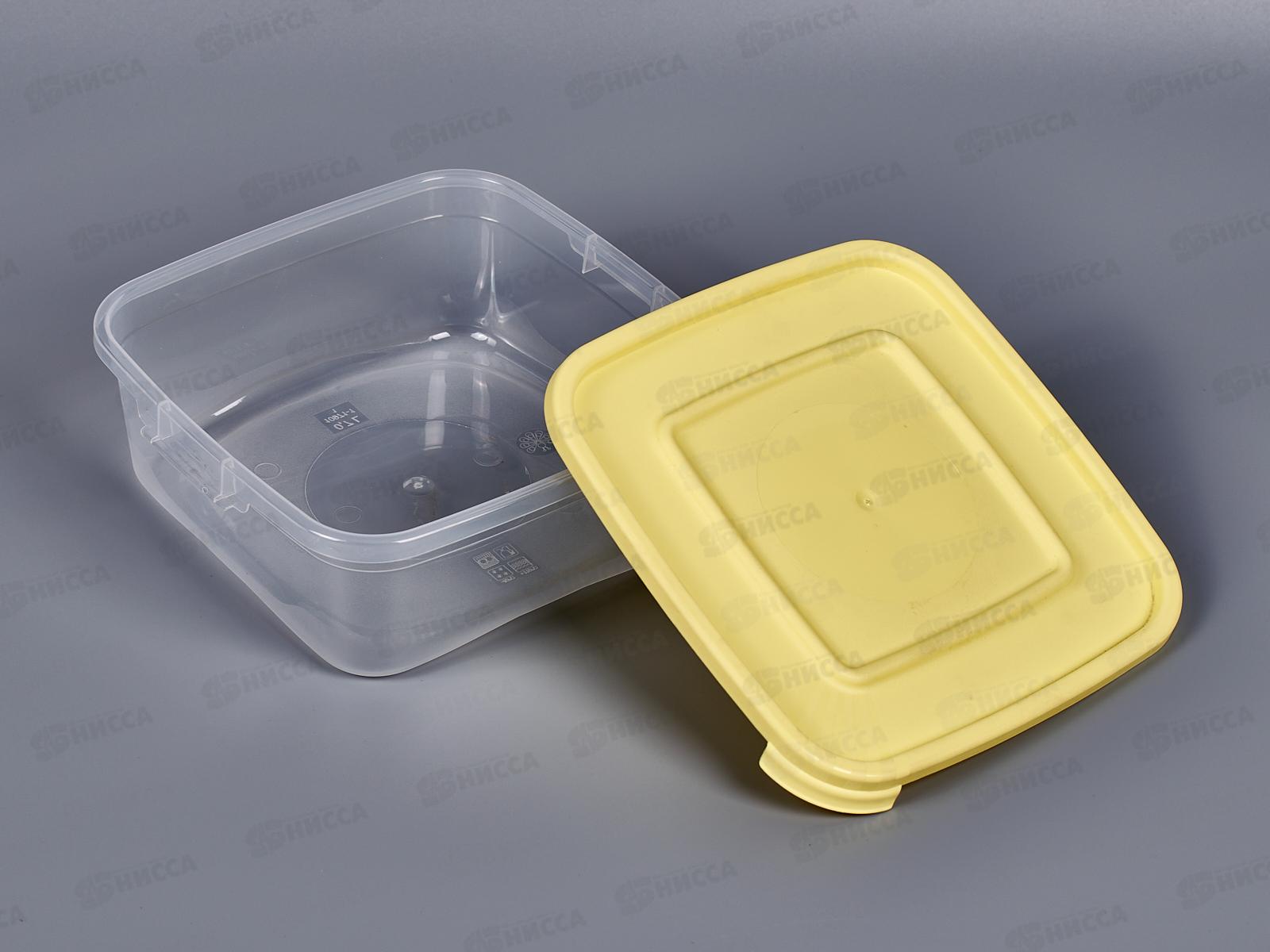 Контейнер СВЧ 0,7л Каскад Квадро  С640Р *64