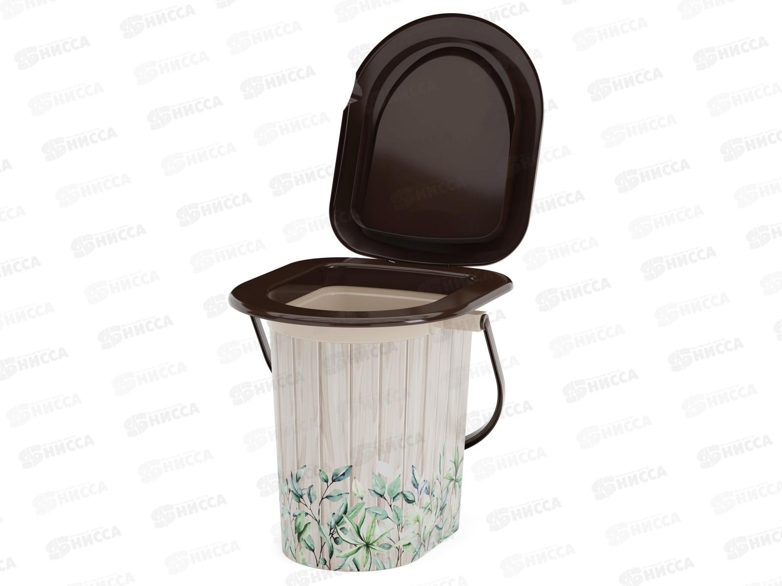 Ведро-туалет 17л &quotЛетний день&quot *10 М2328