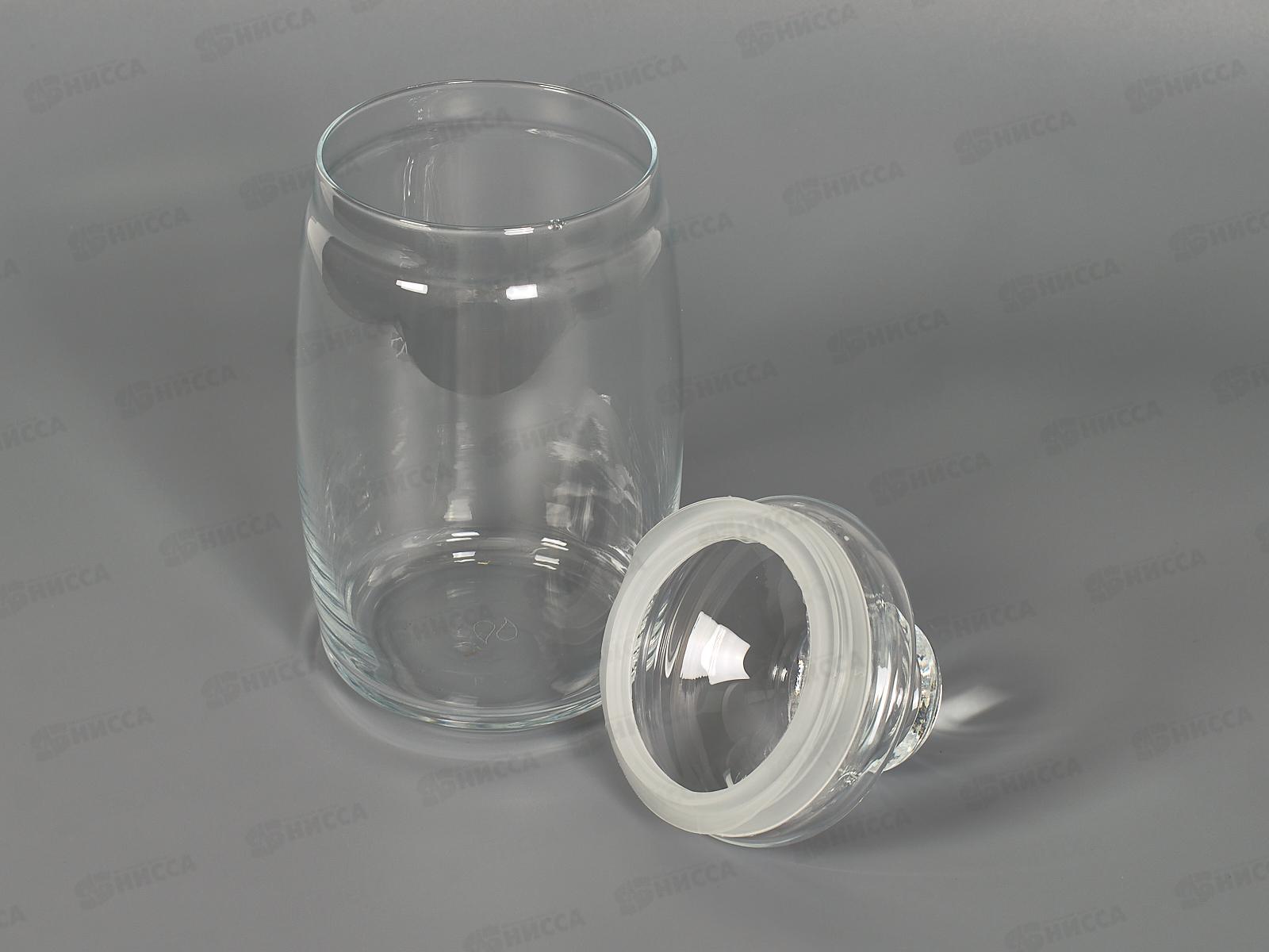 Банка для сыпучих продуктов CESNI 1100мл 97425 SL *6