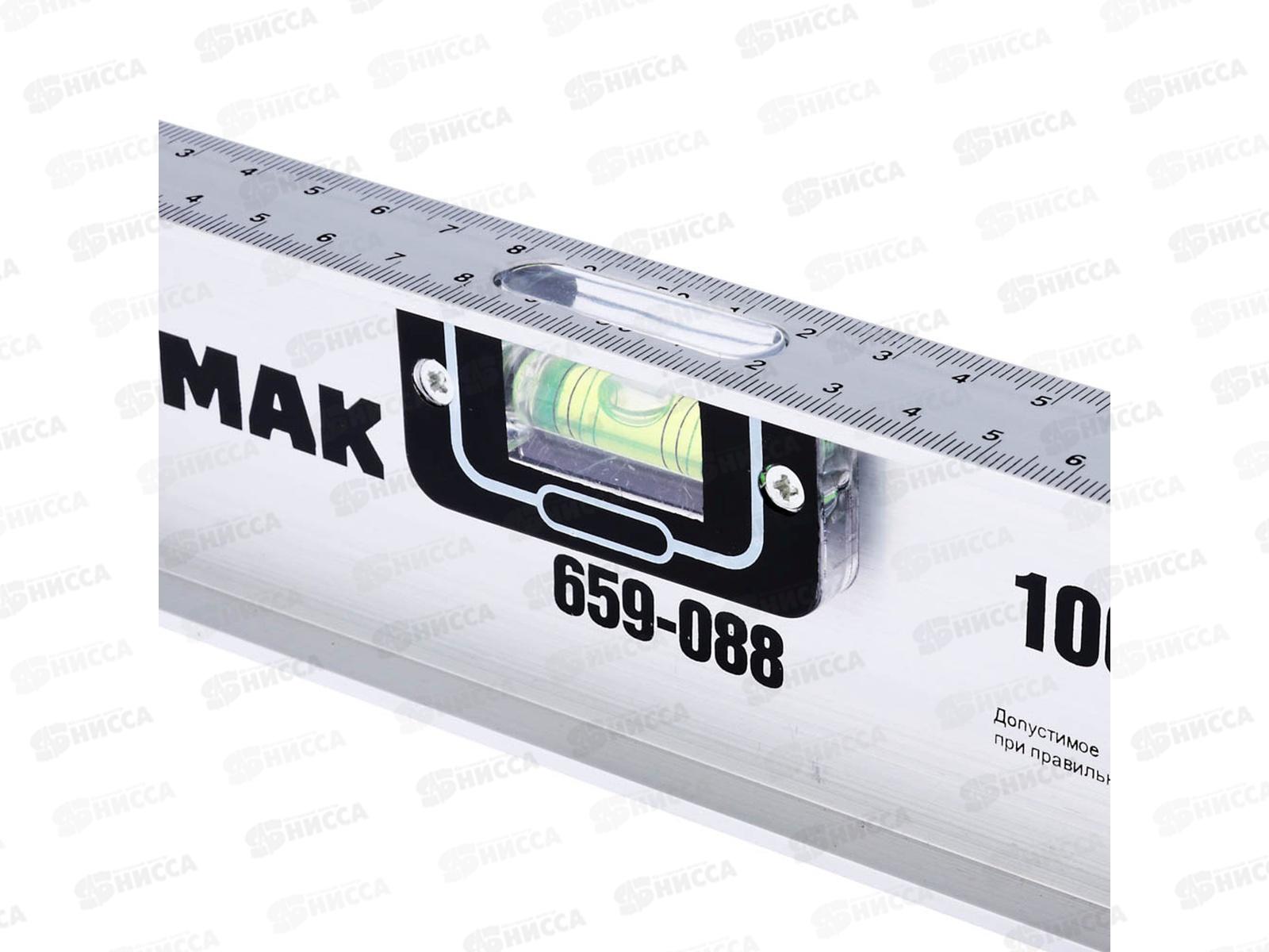 Уровень строительный Ермак &quotРельс&quot-100см, 659-088    г