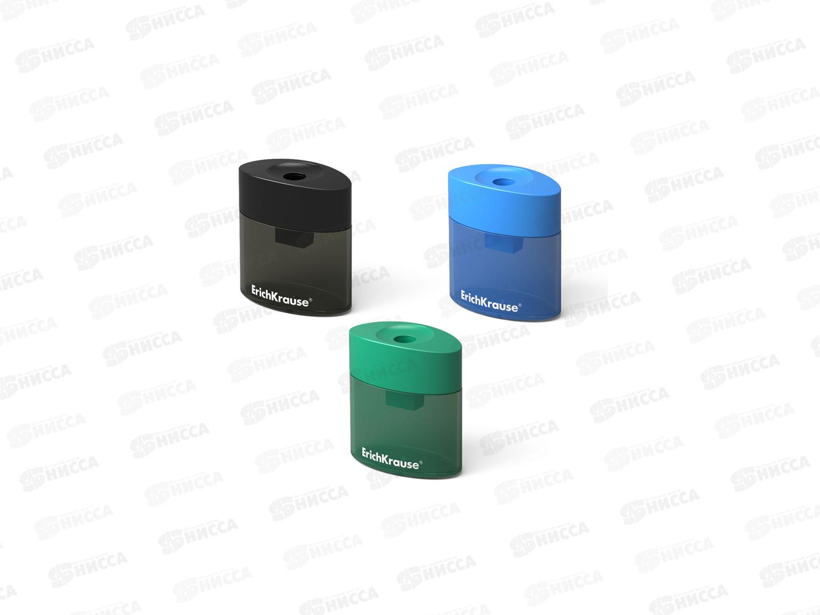 Точилка Erich Krause 21833 Smart&Sharp пластиковая *12/72/720