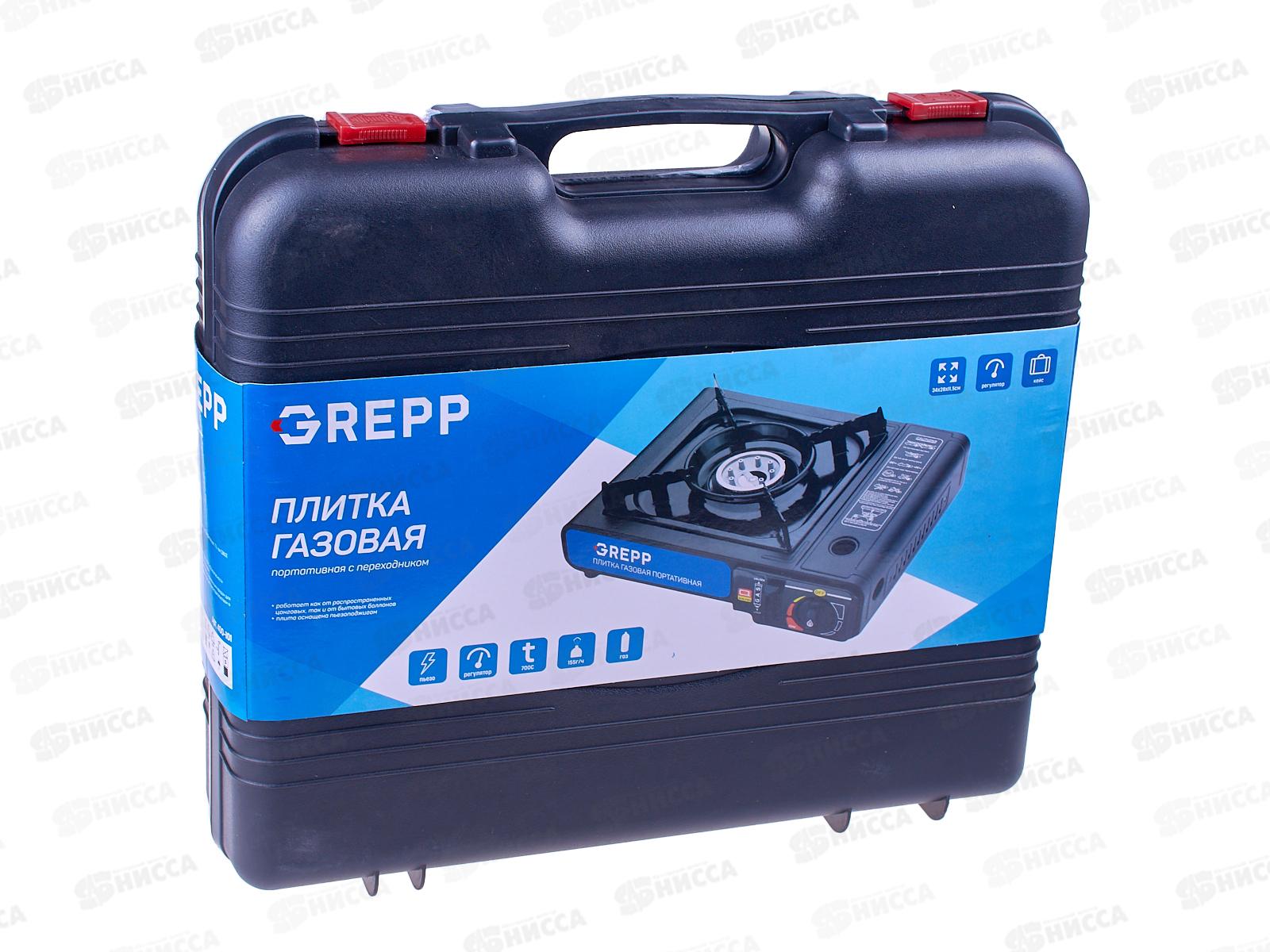 Плита походная без переходника в кейсе *6 400-101
