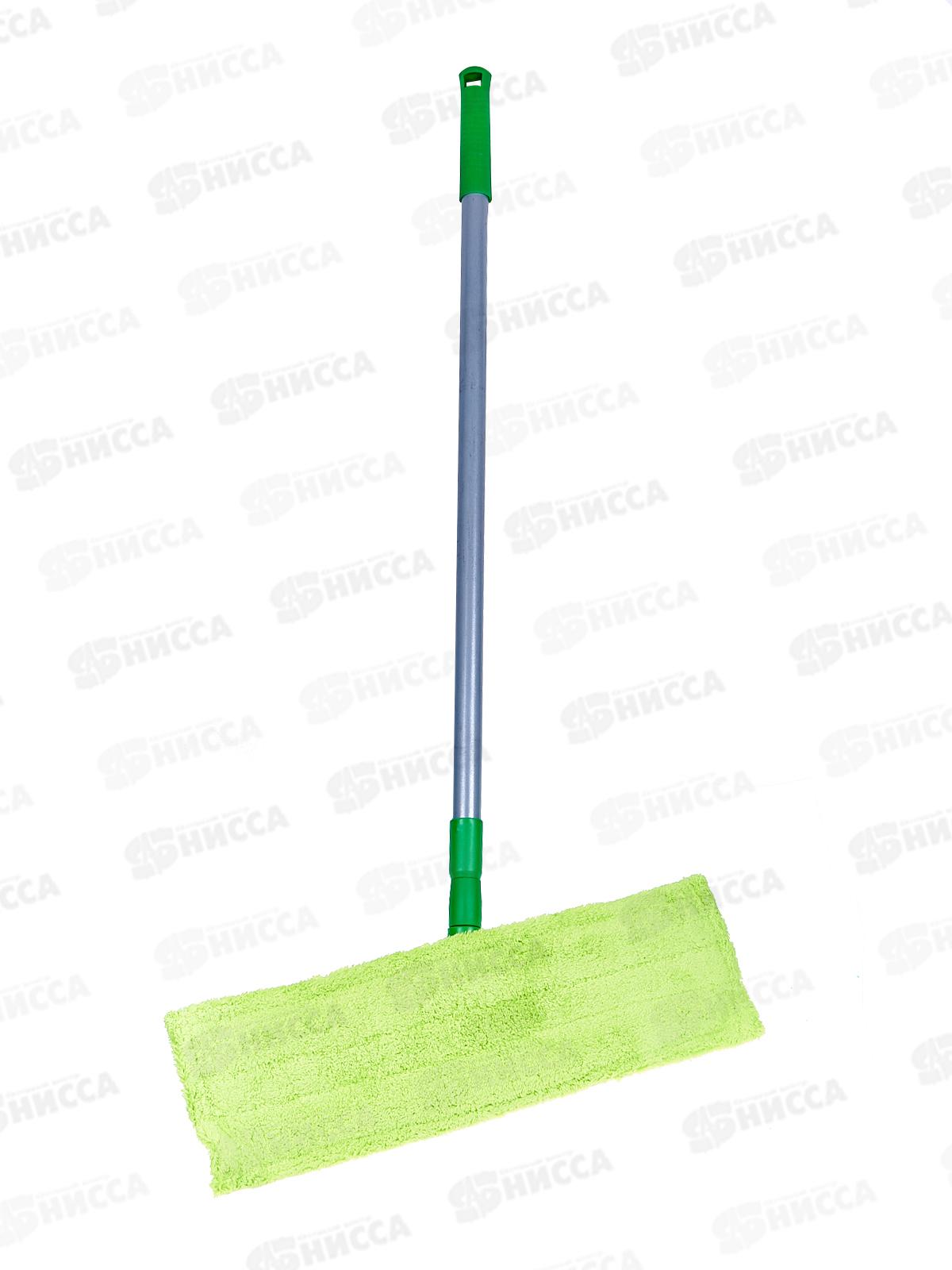Швабра флеттер Хозяюшка с телескопической ручкой  микрофибра *24 10024