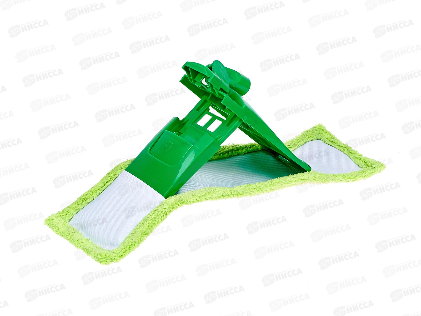 Швабра флеттер Хозяюшка с телескопической ручкой  микрофибра *24 10024