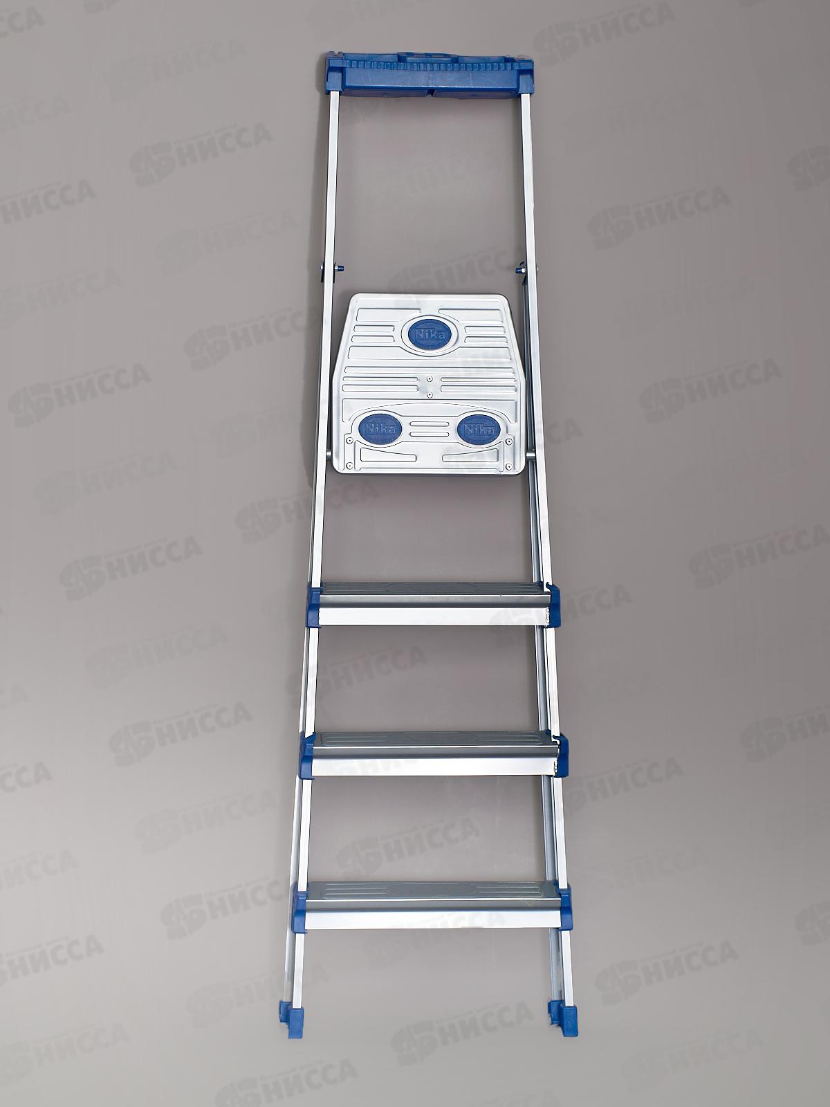 Стремянка широкие 4 ступени(металлическая) СМ4