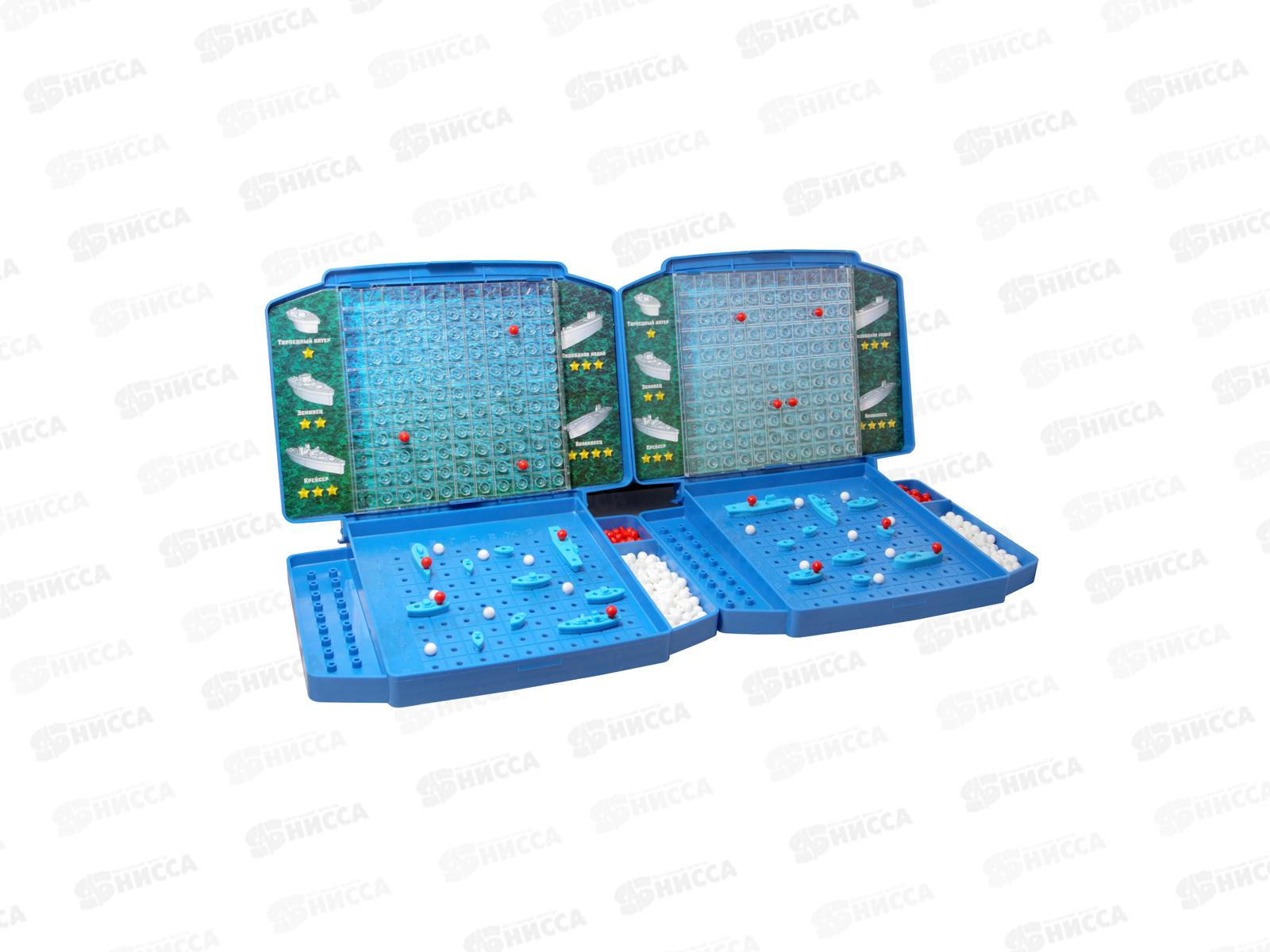 Игра &quotМорской бой&quot-2 (ретро) жёсткая коробка 00993  *9