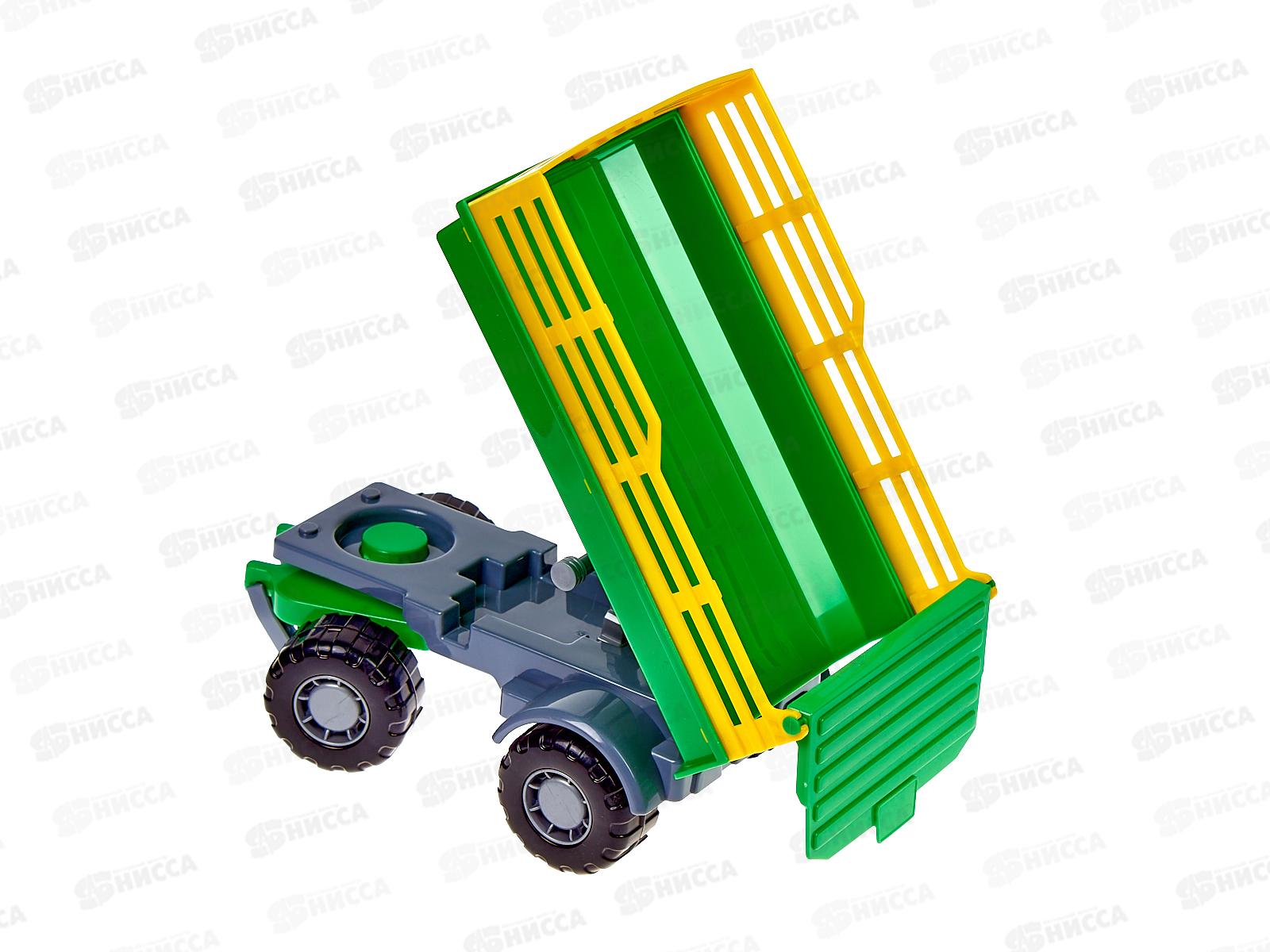 Трактор Мастер 35288 с прицепом №2 и ковшом *6