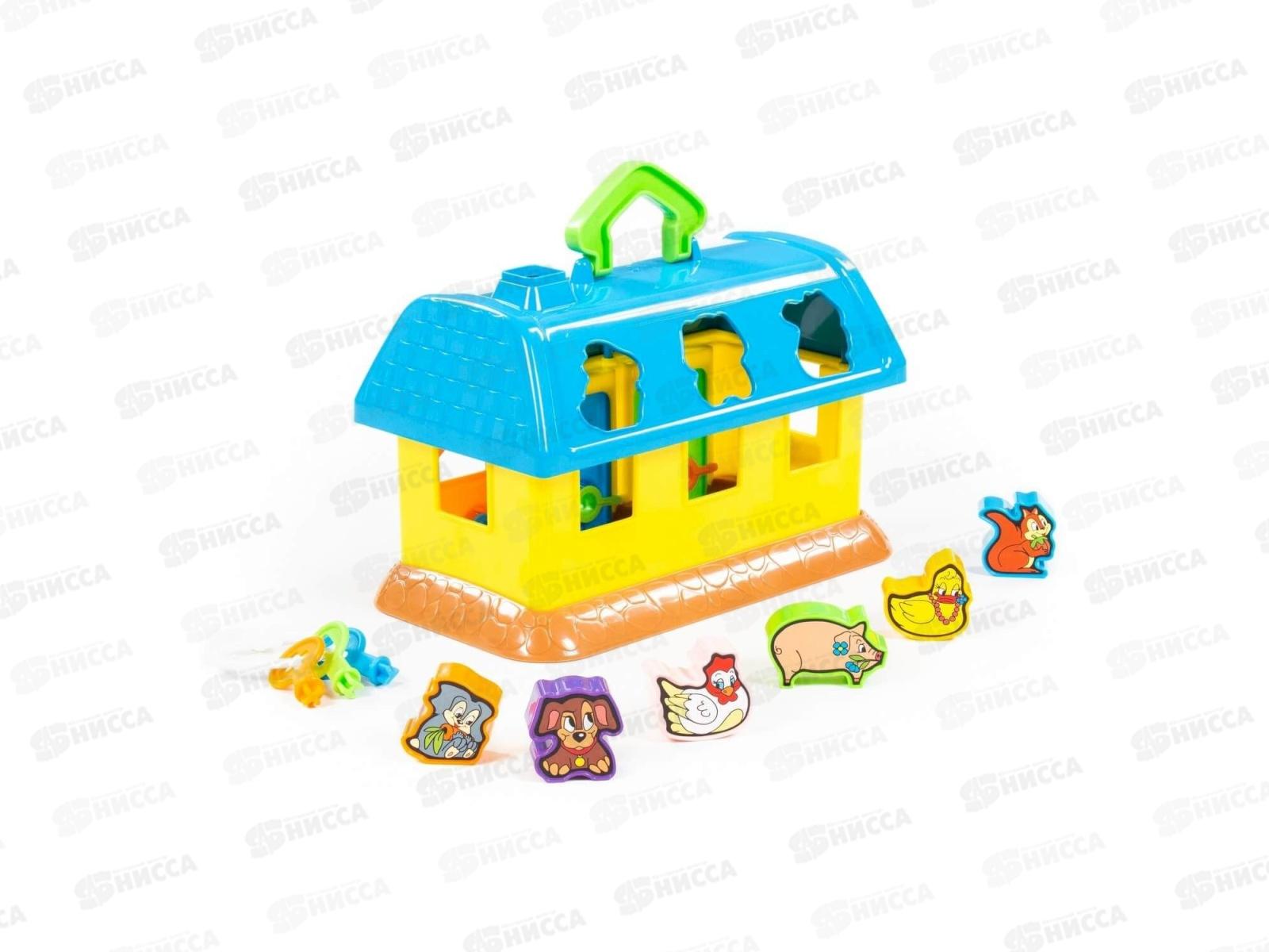 Домик 9166 для зверей ( в сеточке) *9