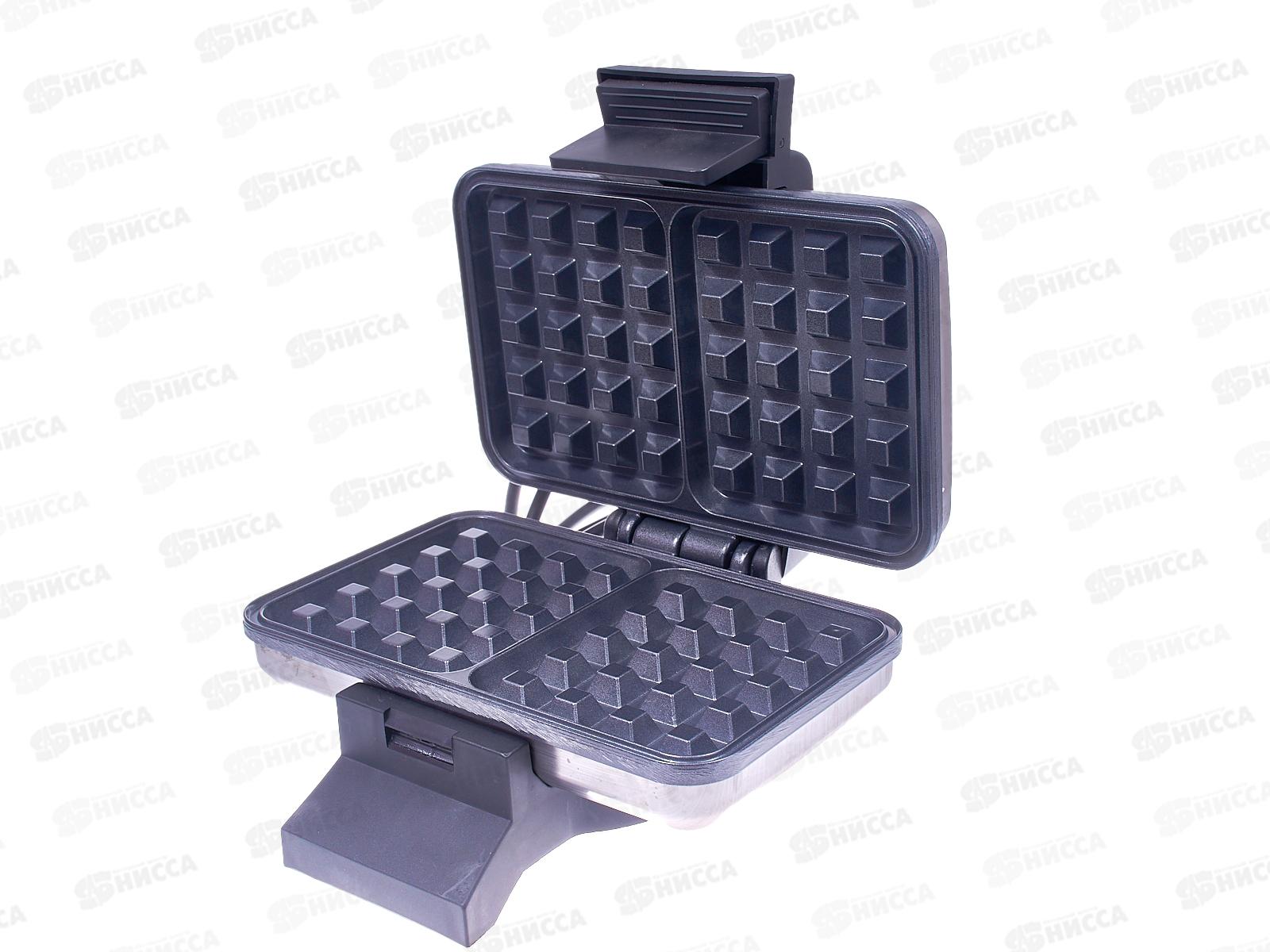 Вафельница SA-7405Т 1000Вт нержавеющая сталь, венские вафли