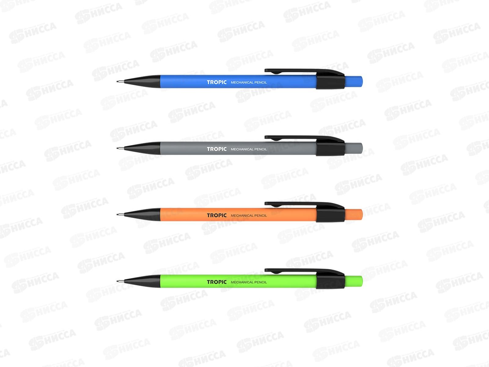 Карандаш автоматический  EK 0.5мм, Tropic, ассортимент., 20338 *12/144