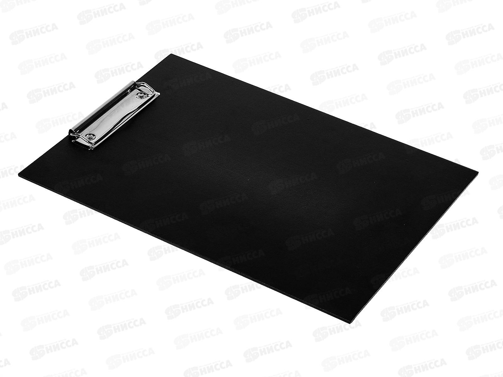 Планшет А4 СБ с зажимом черный, 7016(2905) *32