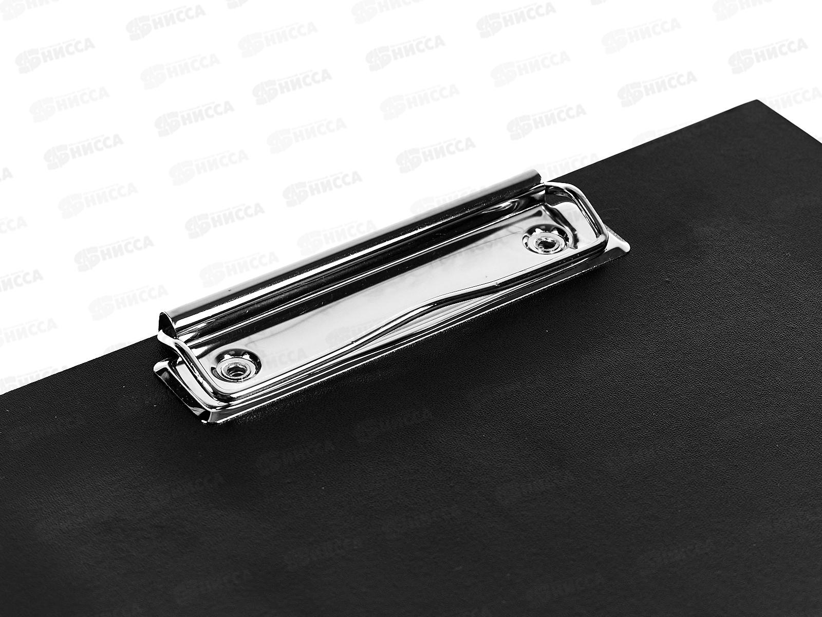 Планшет А4 СБ с зажимом черный, 7016(2905) *32