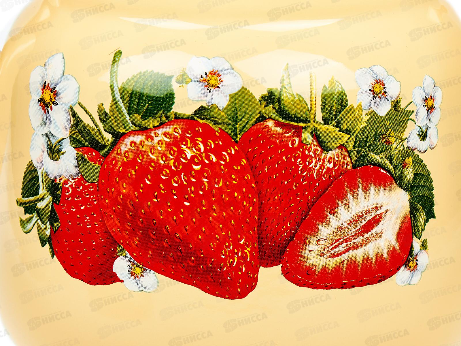 Чайник 2,3л декорированный палевый с пластмассовой кнопкой С2714.3П *4