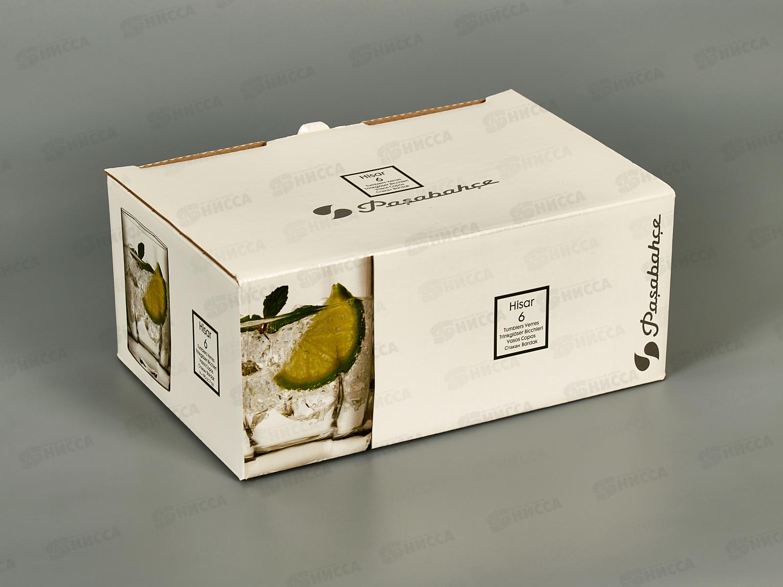 Набор стаканов для сока HISAR 210с1 6штук 42856 *8