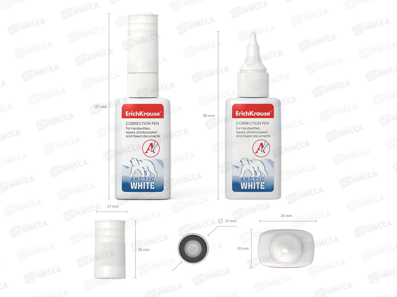 Корректирующий карандаш EK 12мл, пластиковый наконечник, 779 *12/480