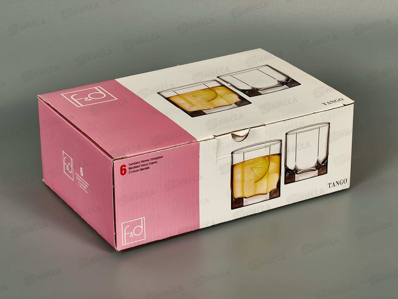 Набор стаканов 6шт для виски TANGO 250cc 42943  *8