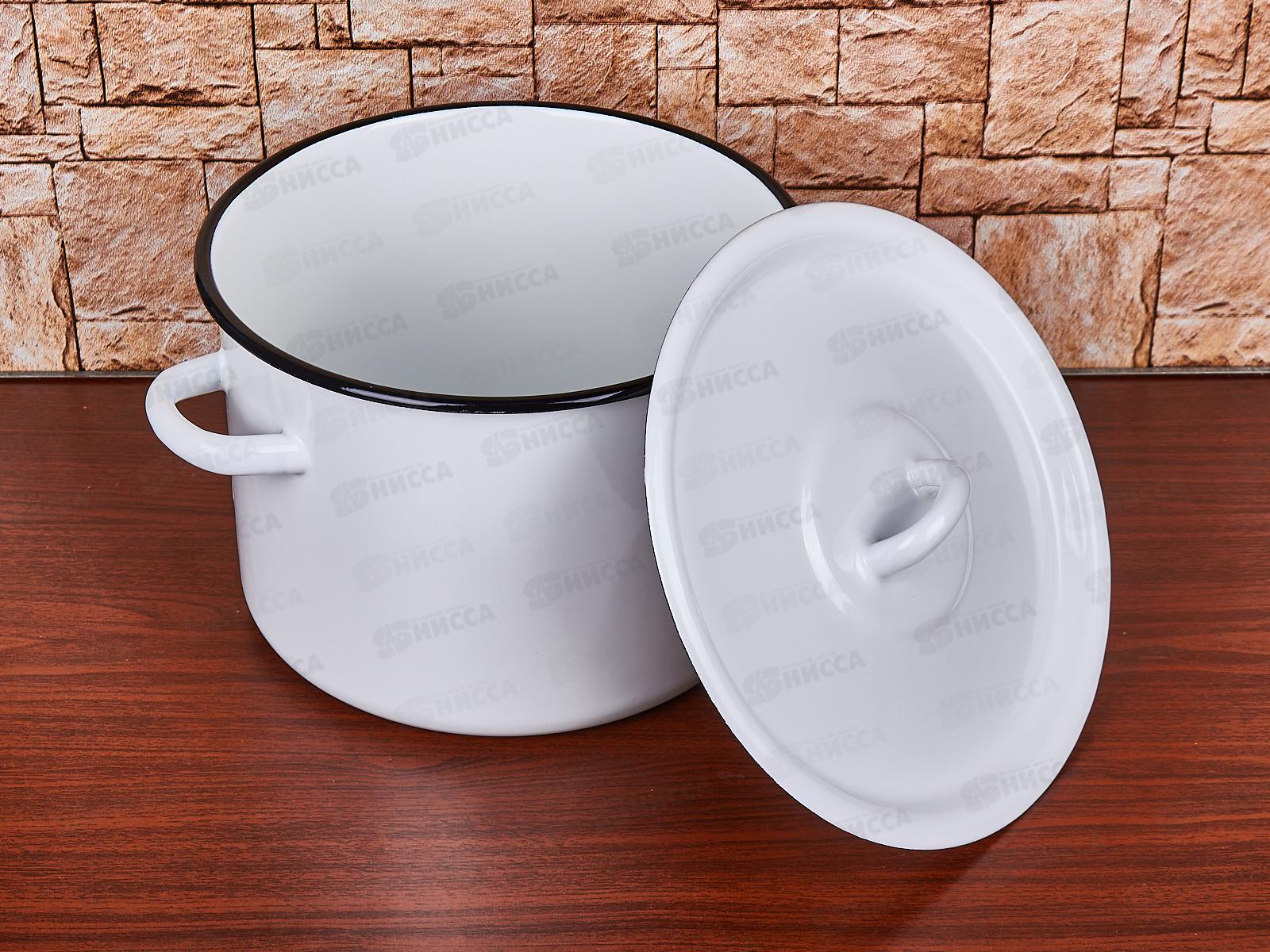 Кастрюля 4,5л эмалированная 01-1615 *2