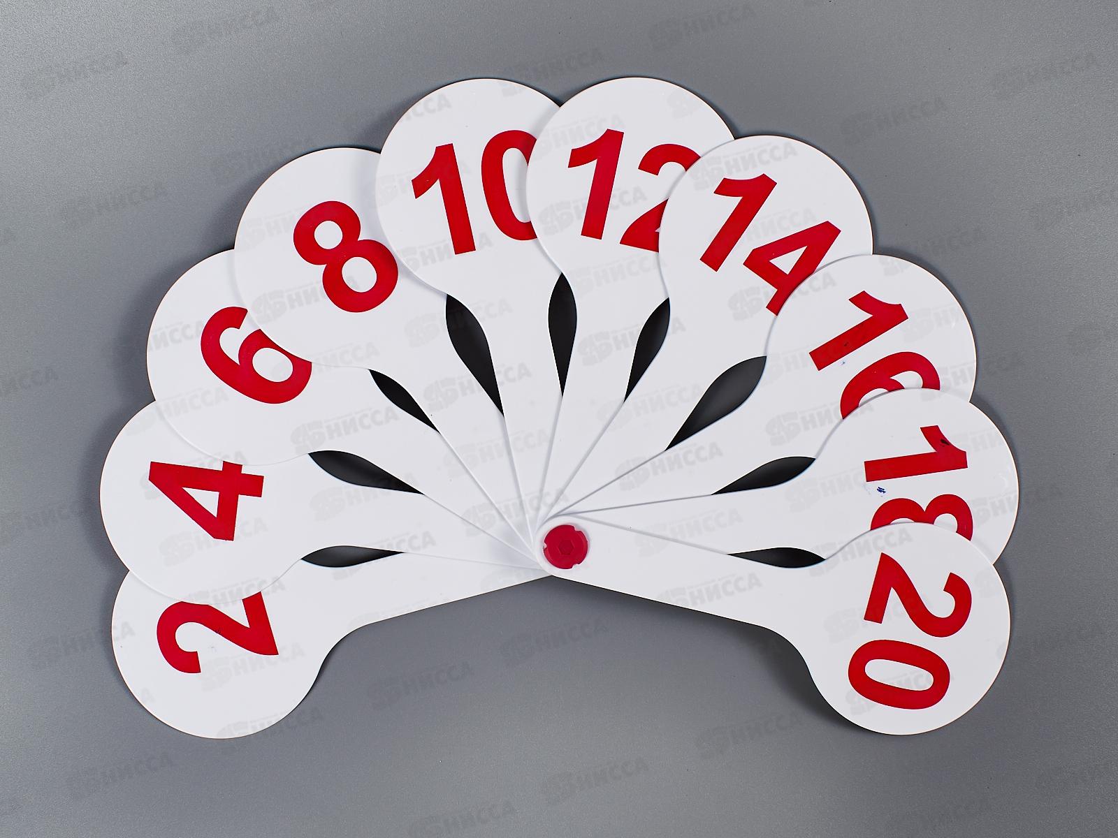 Касса-веер чисел СТАММ 0-20, ВК05 *36