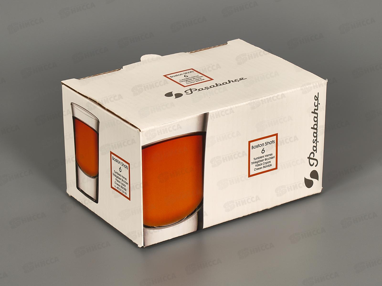 Набор стопок для водки BOSTON SHOTS 6шт  40сс 52174 *12