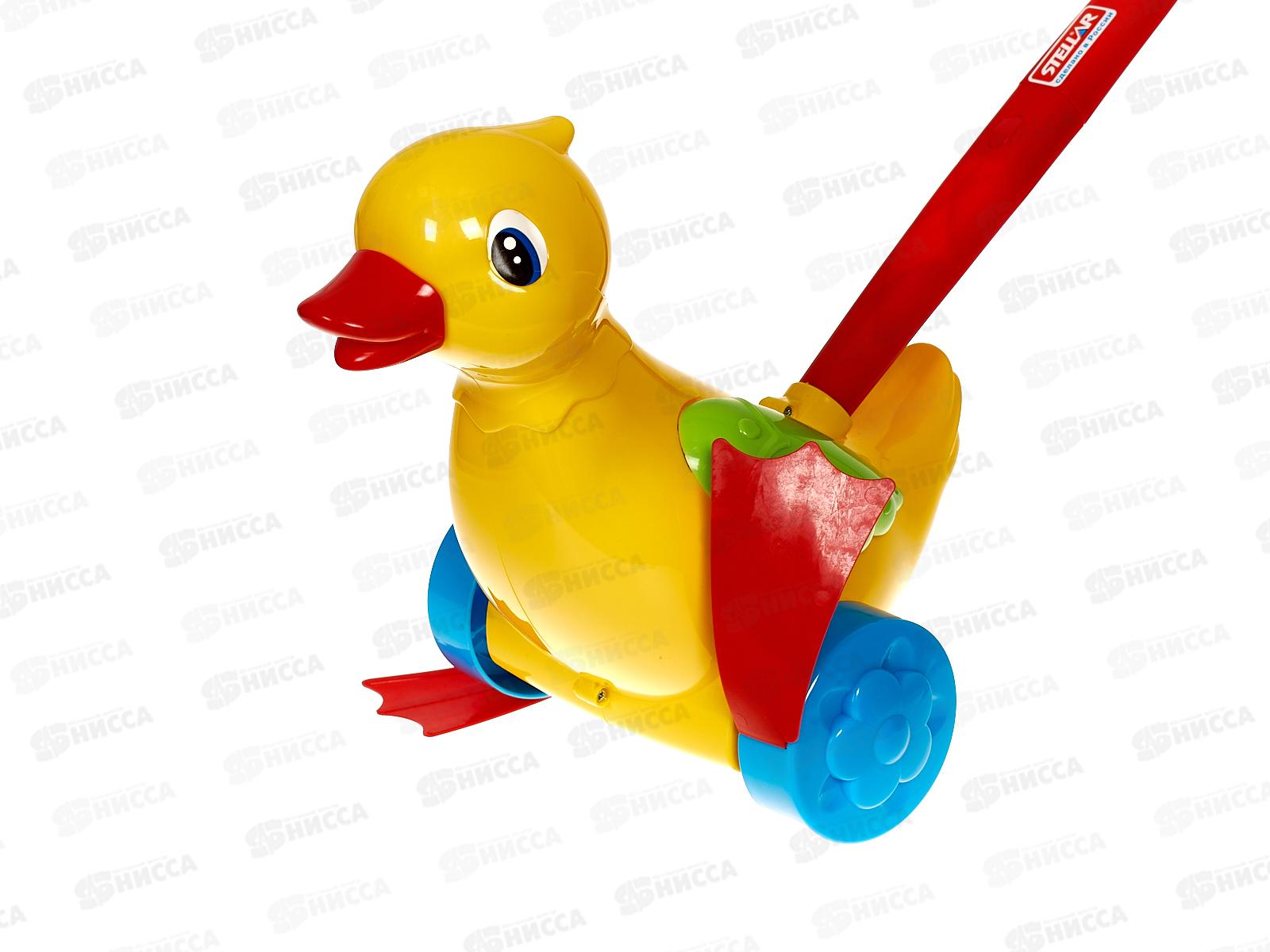 Каталка на палочке &quotУточка&quot 01357  *4