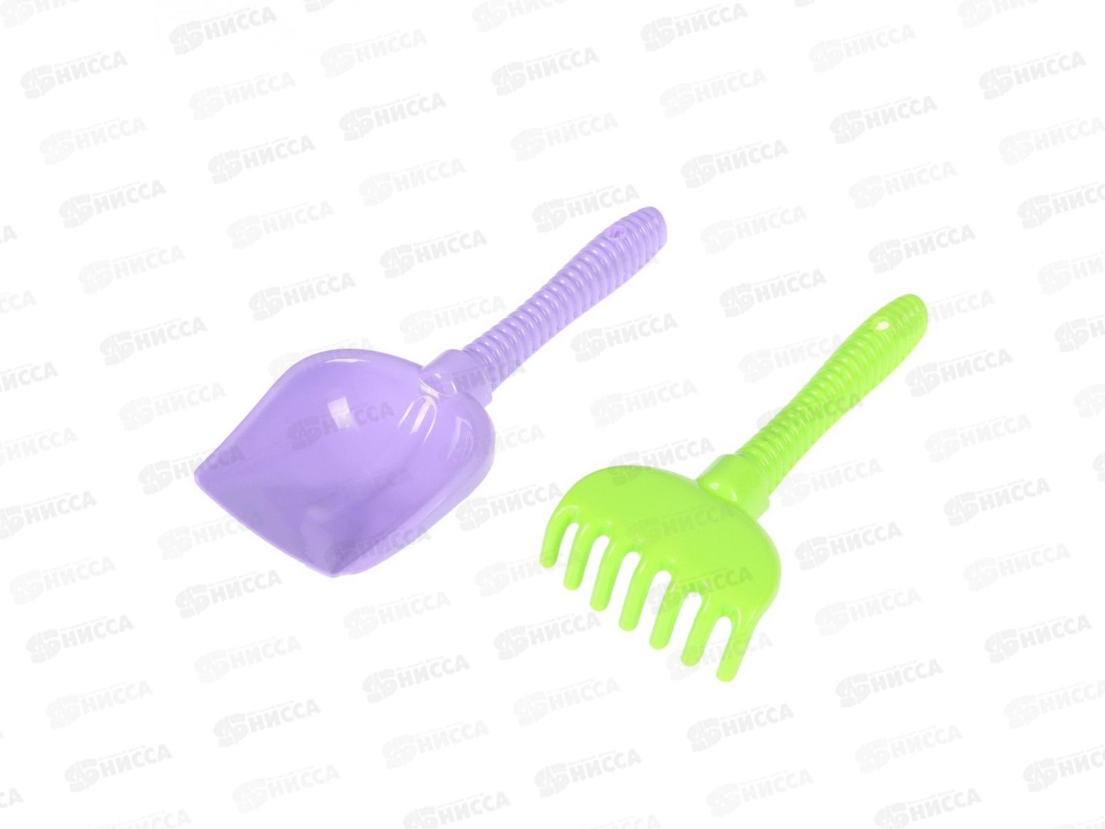 Набор песочный №178 (лопата,грабли №6), 7109  *10