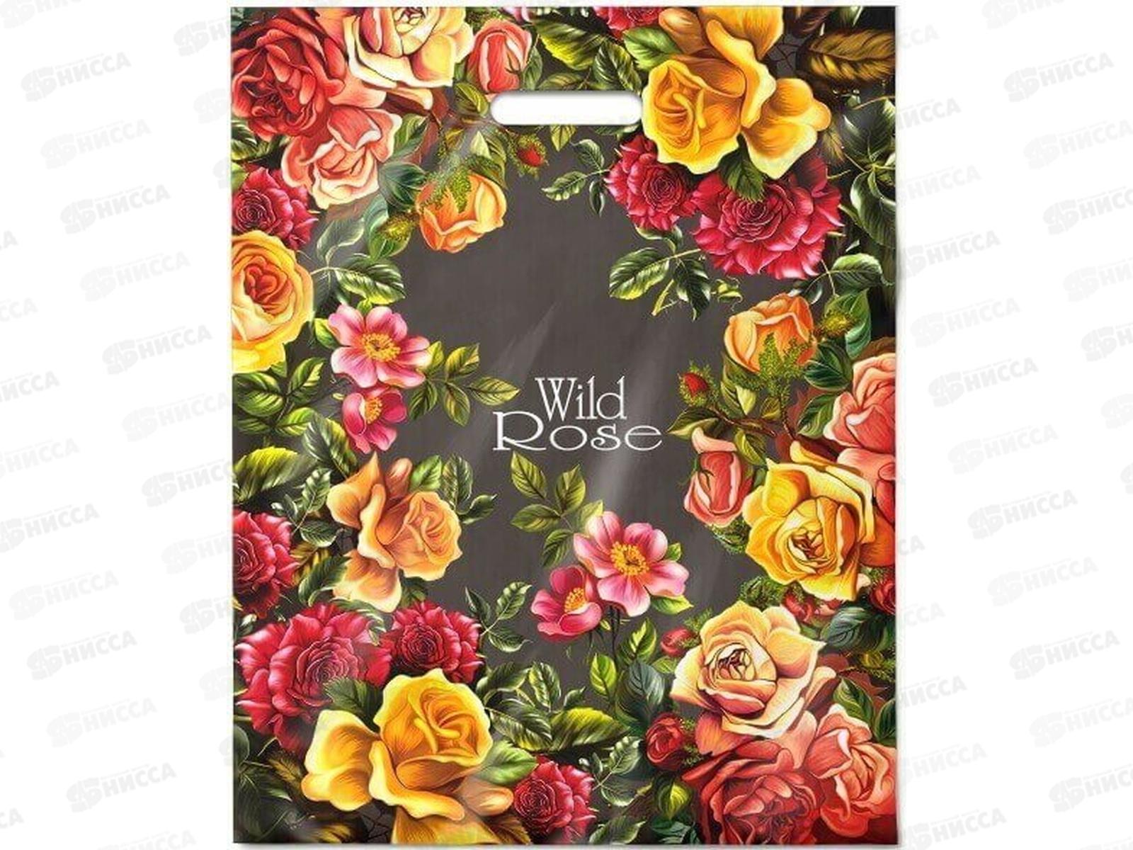 Пакет пробивной 40*50 Дикая роза *50/500