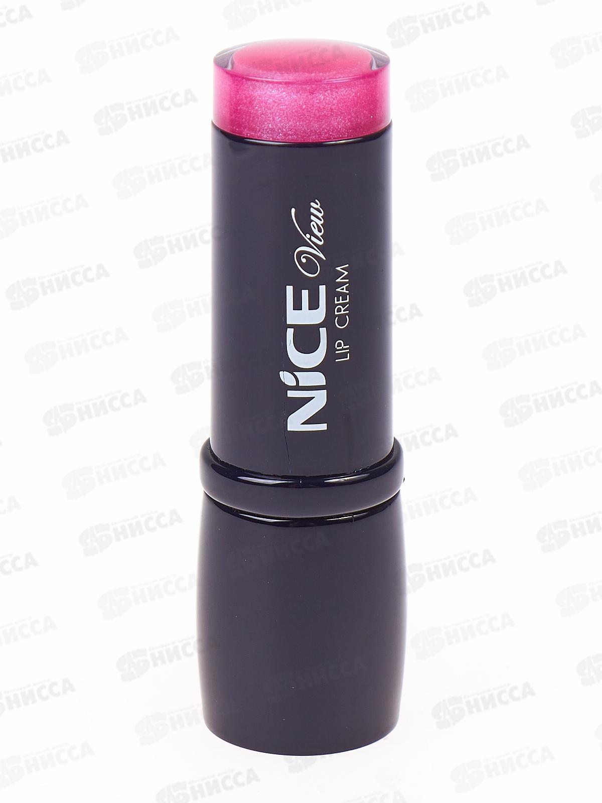 НАЙС помада увлажняющая+пробник №08 сиреневый *6