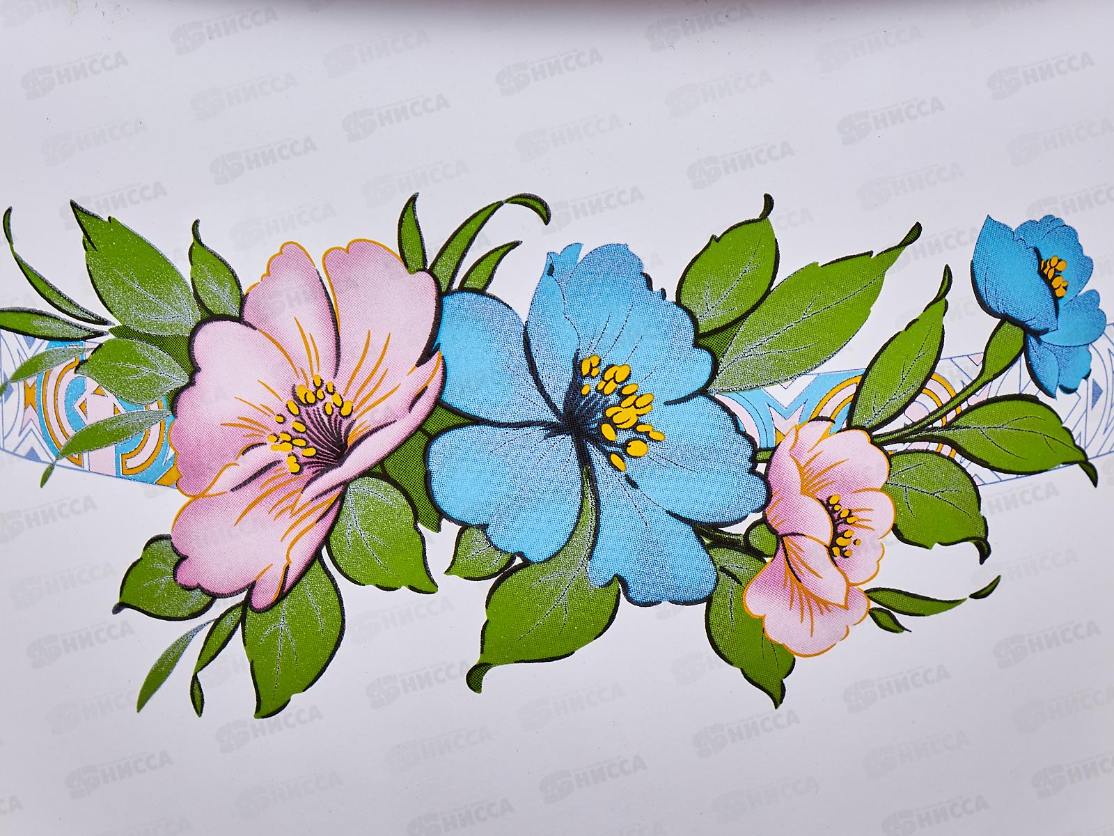 Кастрюля 4,5л эмалированная с рисунком 01-1615/4 *2