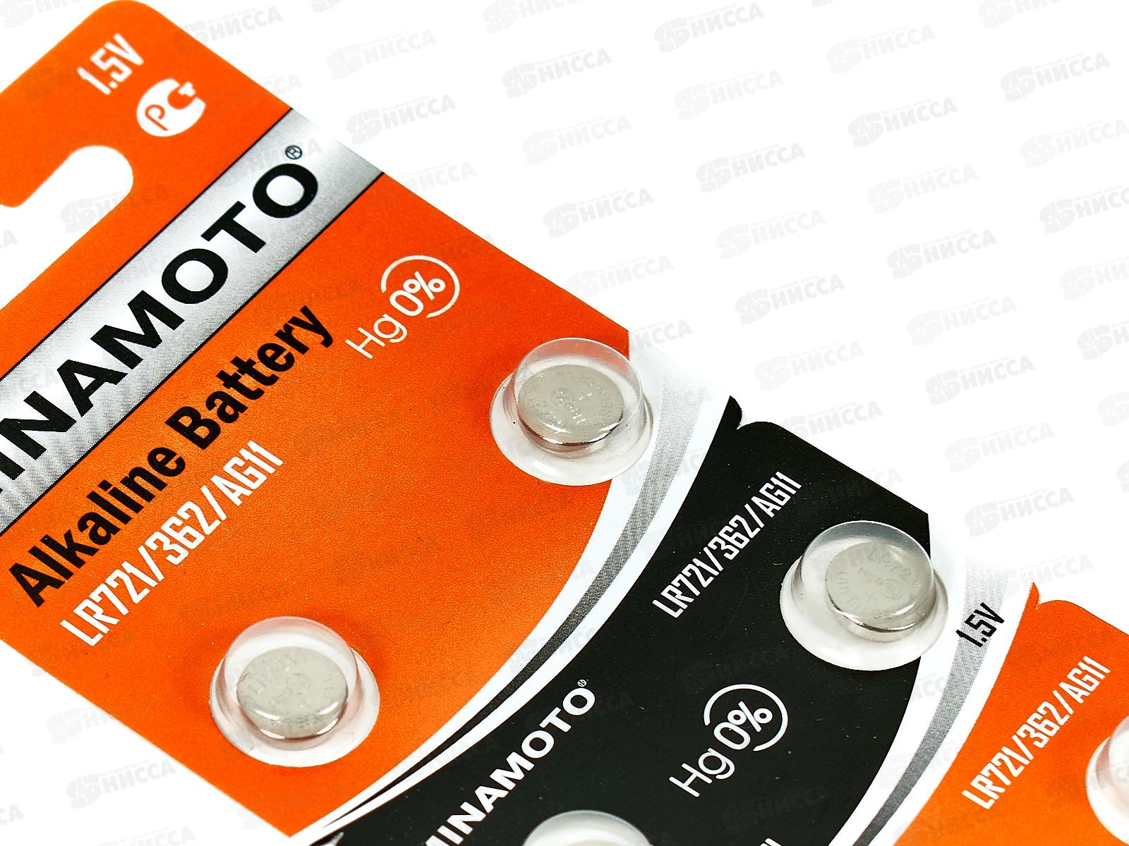 Батарейка МИНАМОТО AG11 (LR721) *10/200