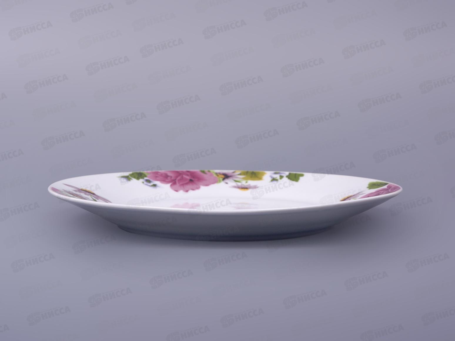 Тарелка плоская круглая d-20 (12/72) т8-5600 Шиповник