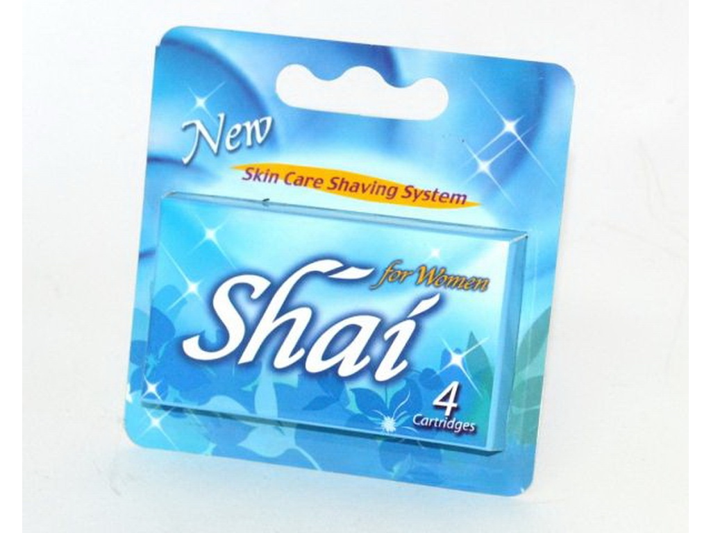 DORCO SHAI 4 сменные. касcеты женские с 3-мя лезвиями *12