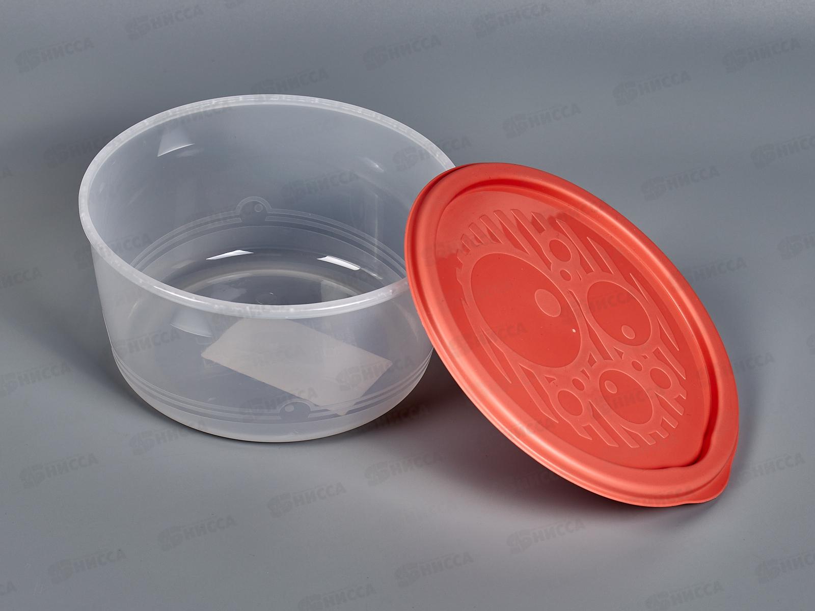 Контейнер круглый низкий многофункциональный №4 1,4л С257АВ *24