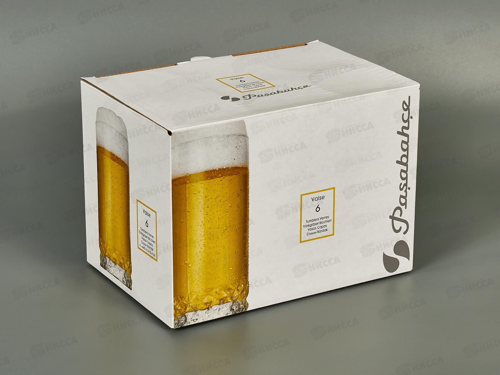 Набор стаканов для пива VALSE 6 шт 420сс 42949 *8