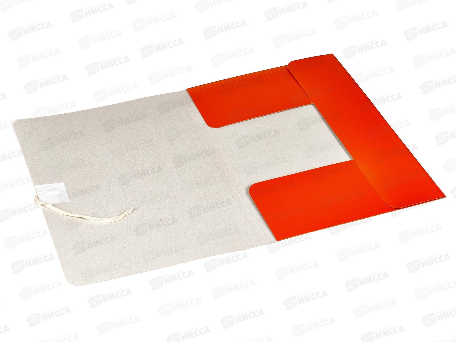 Папка для бумаг на завязках ЛХ красная (6С3-2444Кр) *70