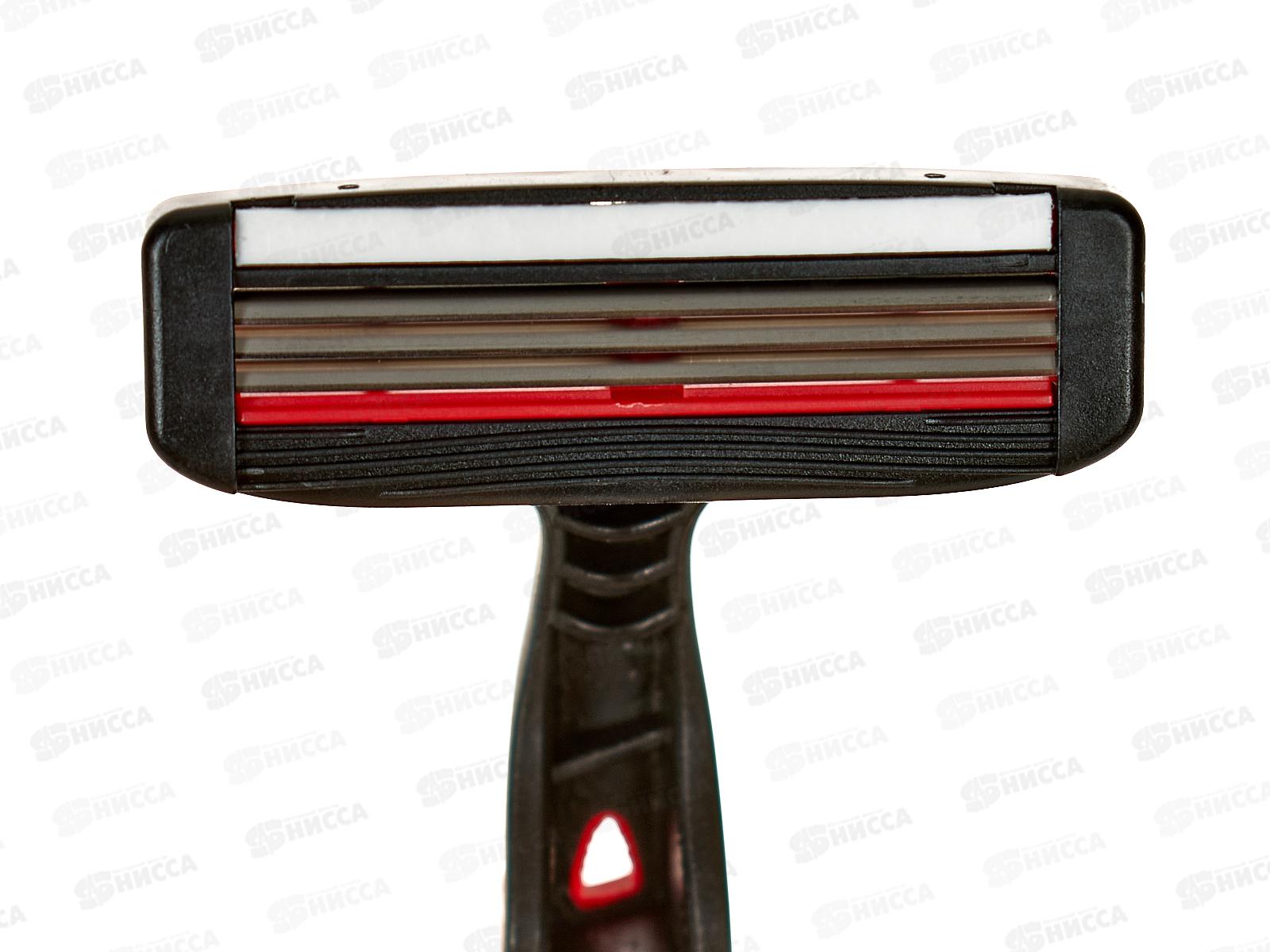 DORCO PACE3 одноразовый станок 4шт 3 лезвия плавающая головка, увлажняющая полоса *12/144