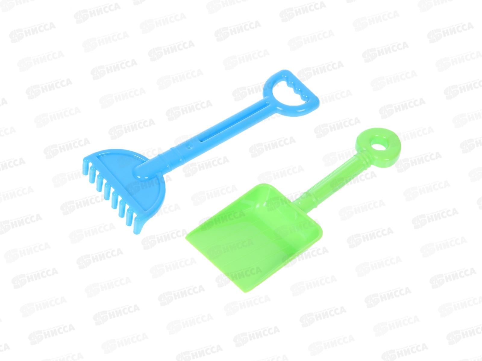 Набор песочный №59, 3522 (лопатка №3, грабельки №3) *35