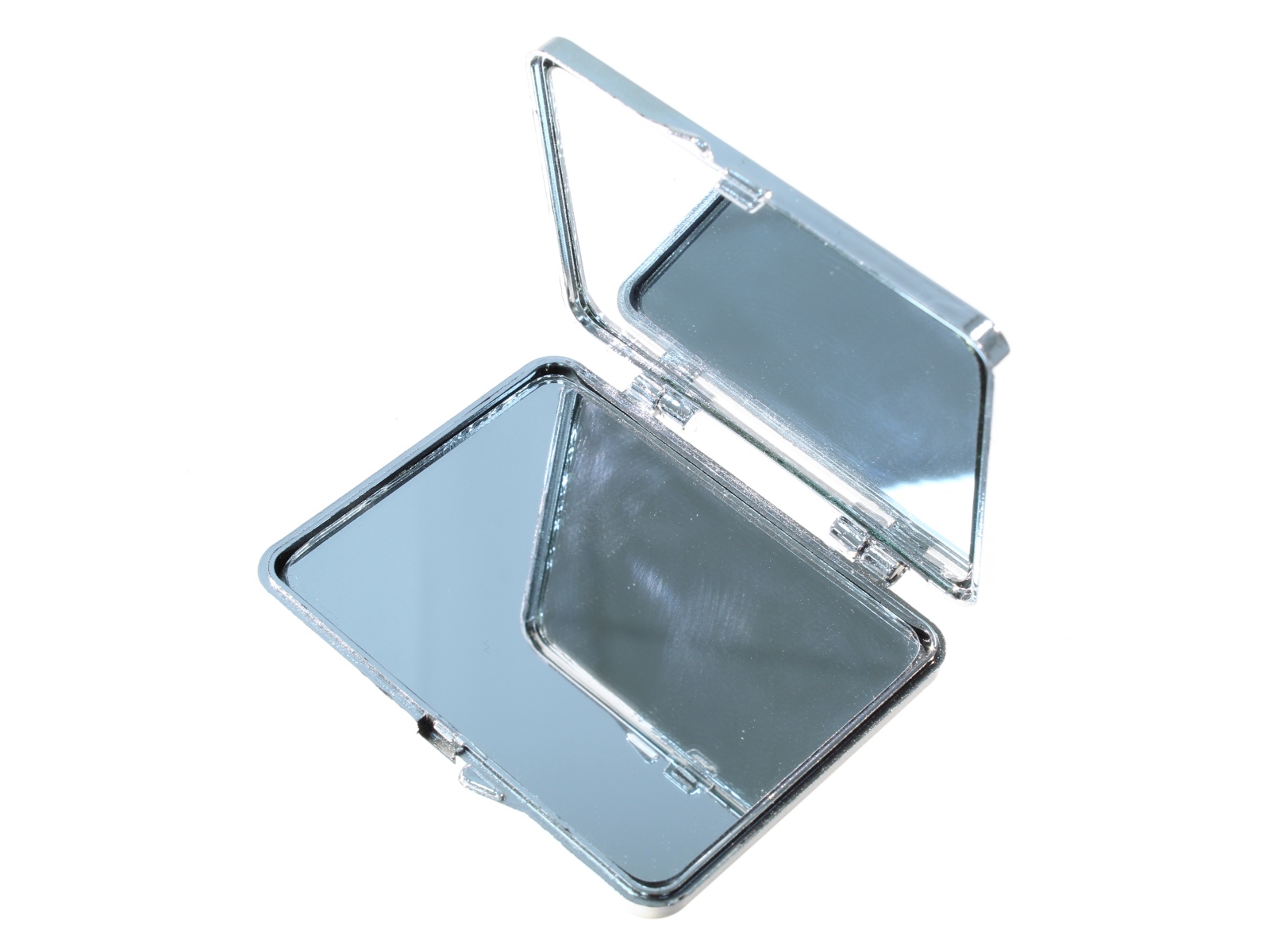 Зеркало складное 34D-СF двойное пластиковая оправа (028715)   Ж