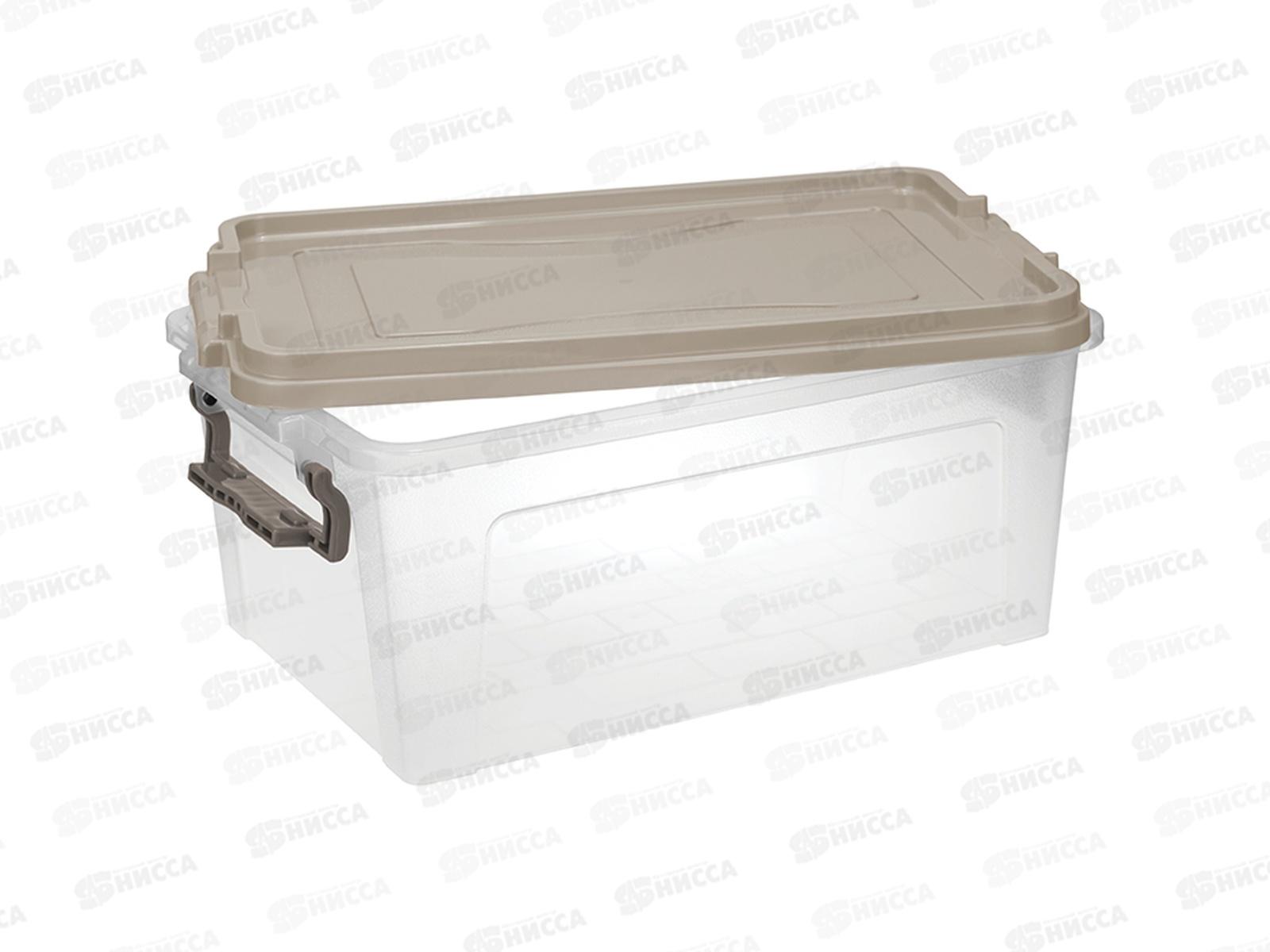 Контейнер 3,6л для хранения прямоугольный, Микс разноцветный.,  М2860 *18