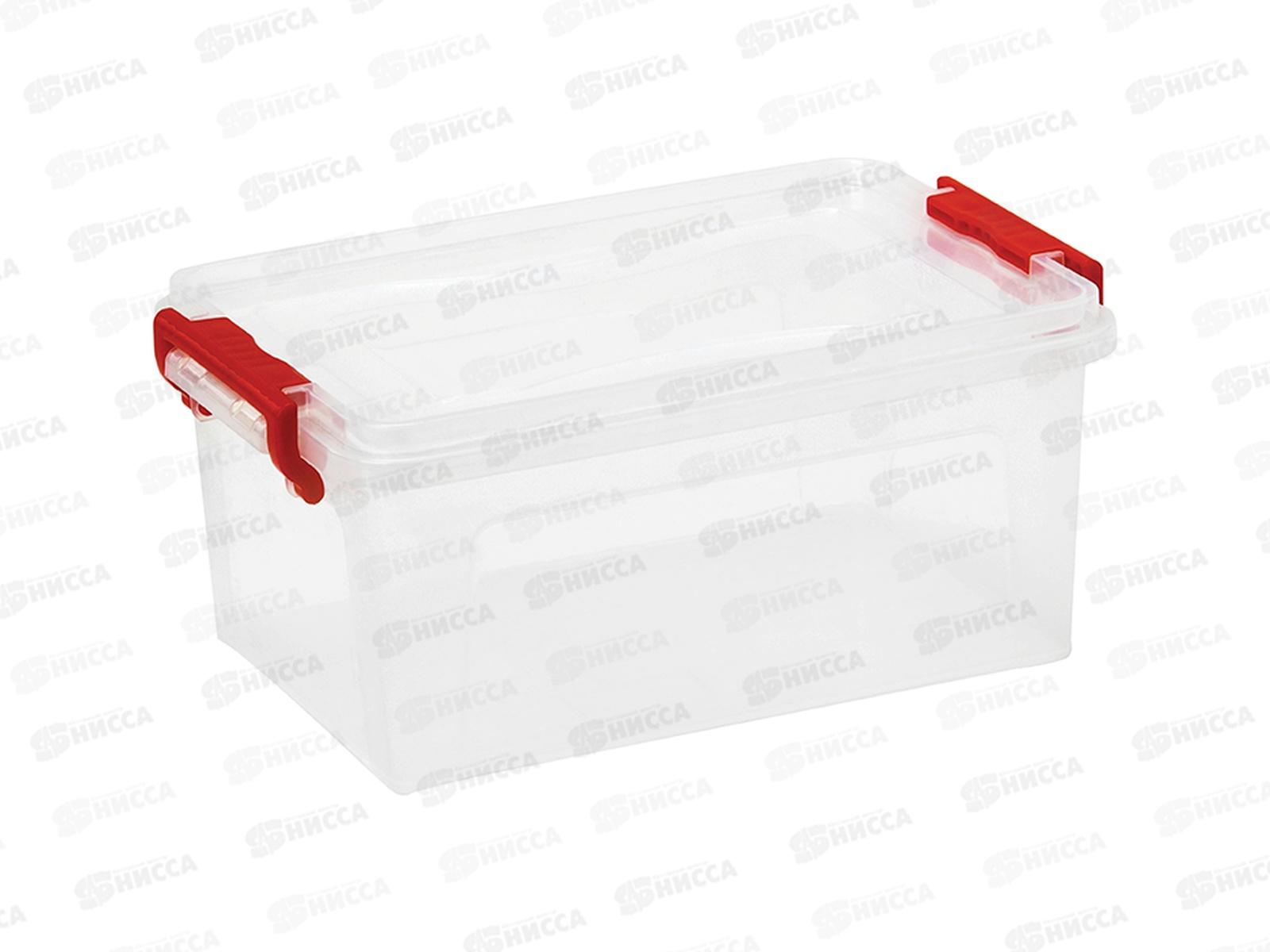 Контейнер 3,6л для хранения прямоугольный, Микс разноцветный.,  М2860 *18