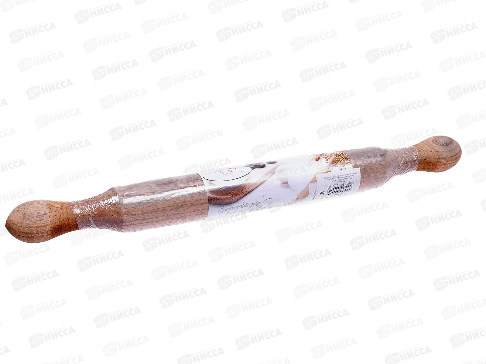 Скалка деревянная  CDH40-4L (035442)  Ж