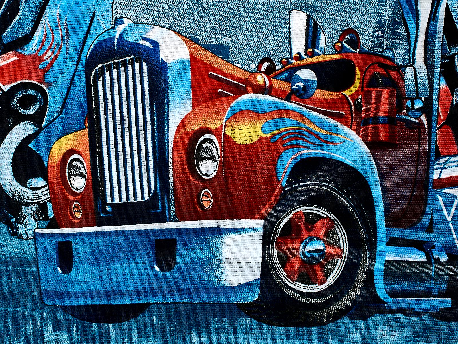 Комплект постельного белья 1.5 спальное 215*150 бязь набивная, плотность 125 Трансформеры